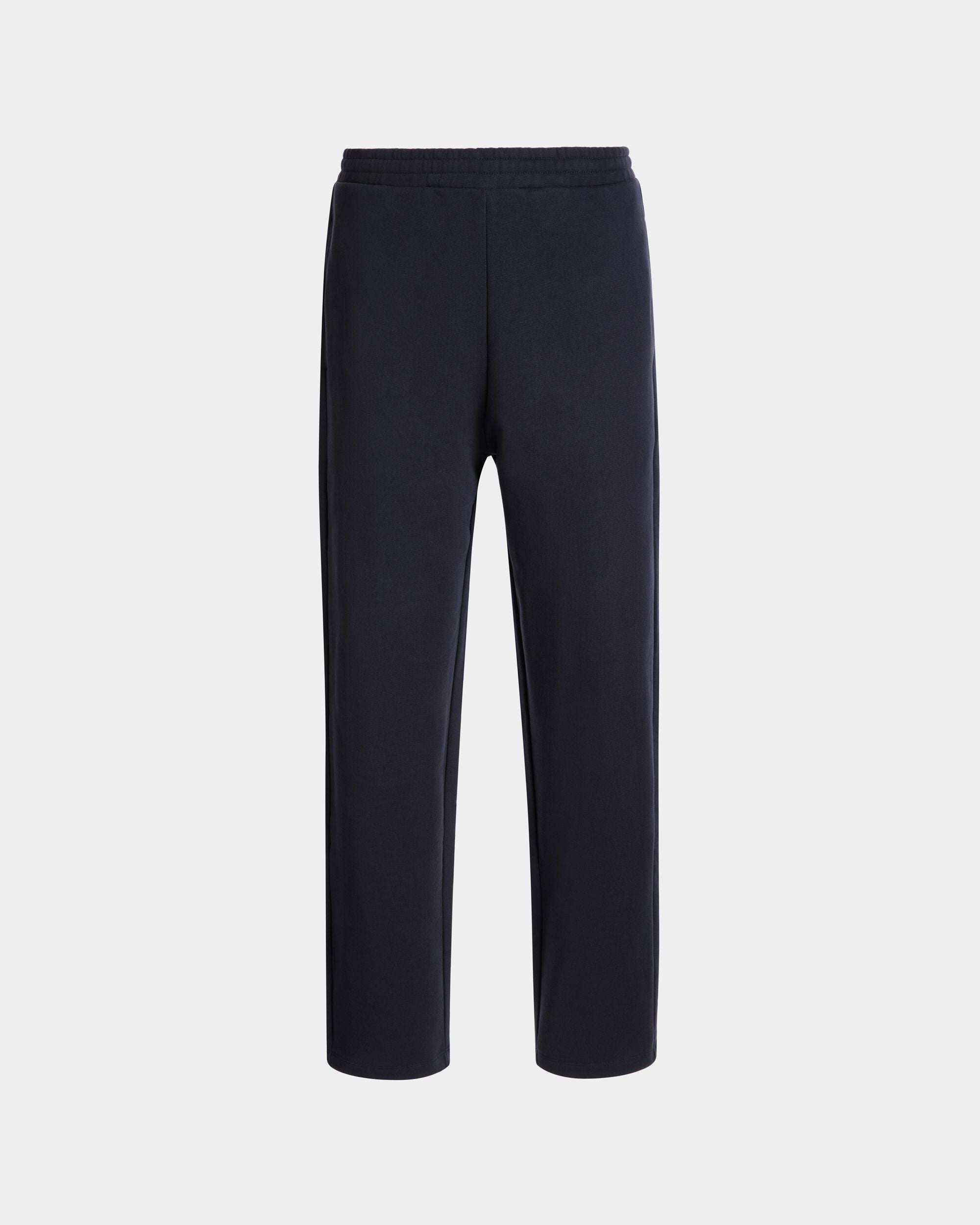 Bally Global - Pantalón De Chándal De Algodón Navy Blue - Azul