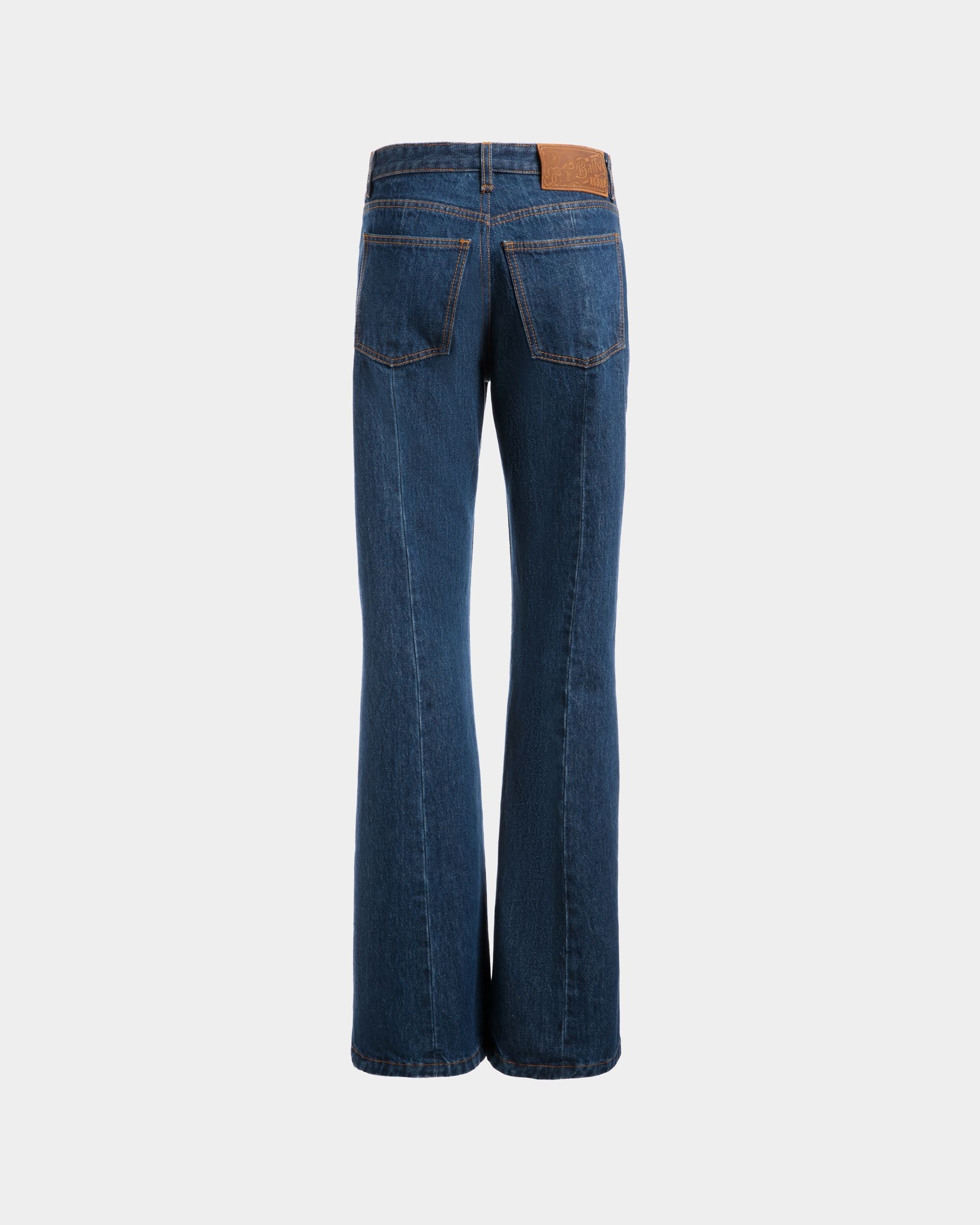 Bally Global - 5-Pocket Pants in Navy Blue Cotton - Blue