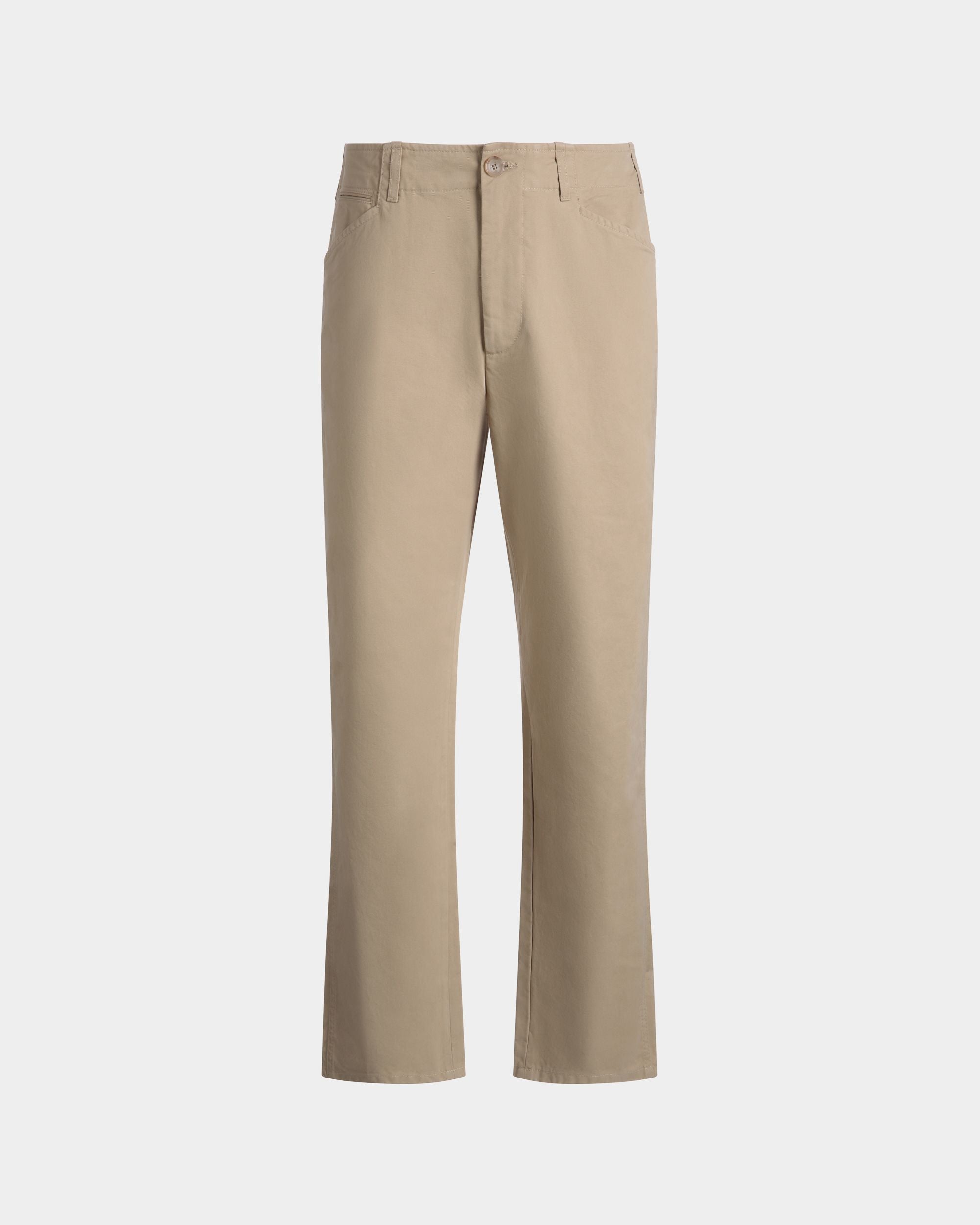 Bally Global - Pants in Camel Cotton - Beige