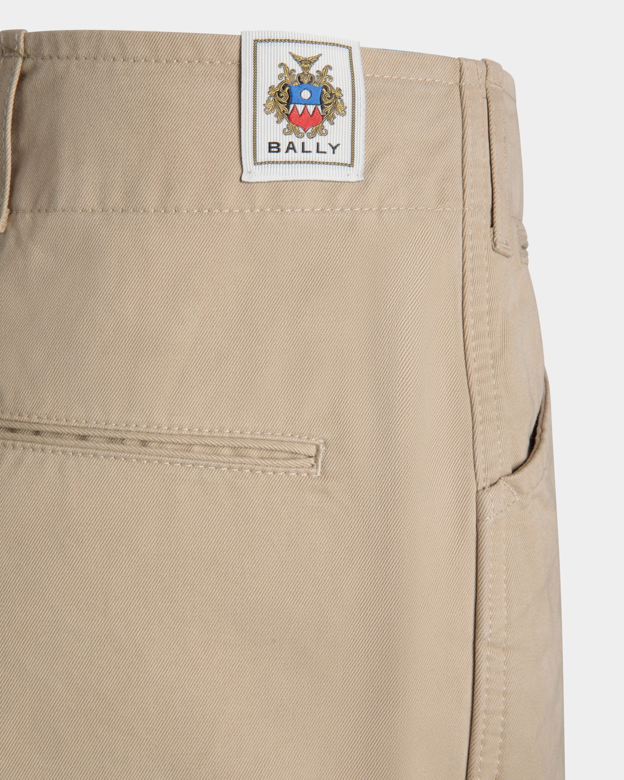 Bally Global - Pants in Camel Cotton - Beige
