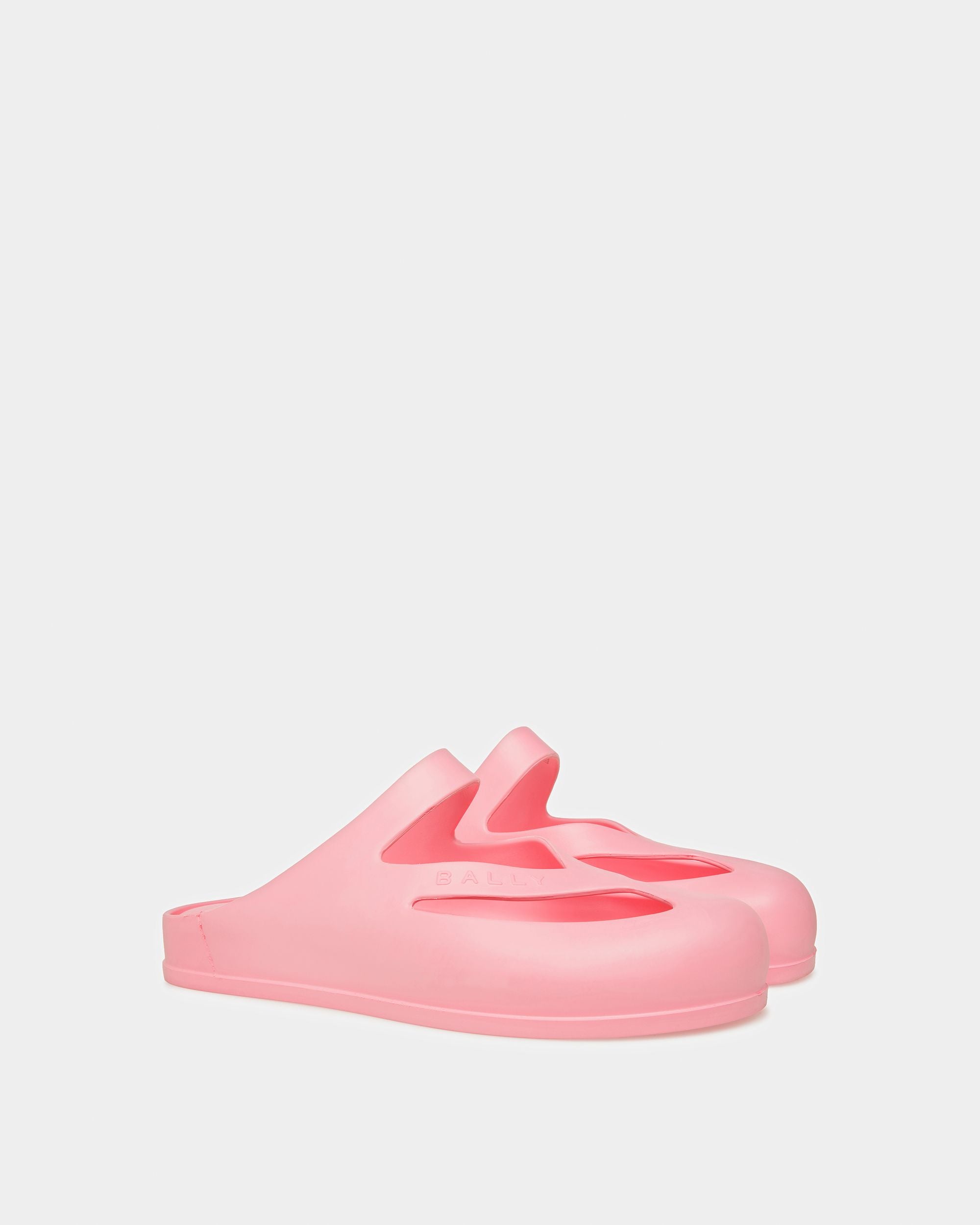 Bally Global - Oaks Slide Sandal In Rubber - Pink