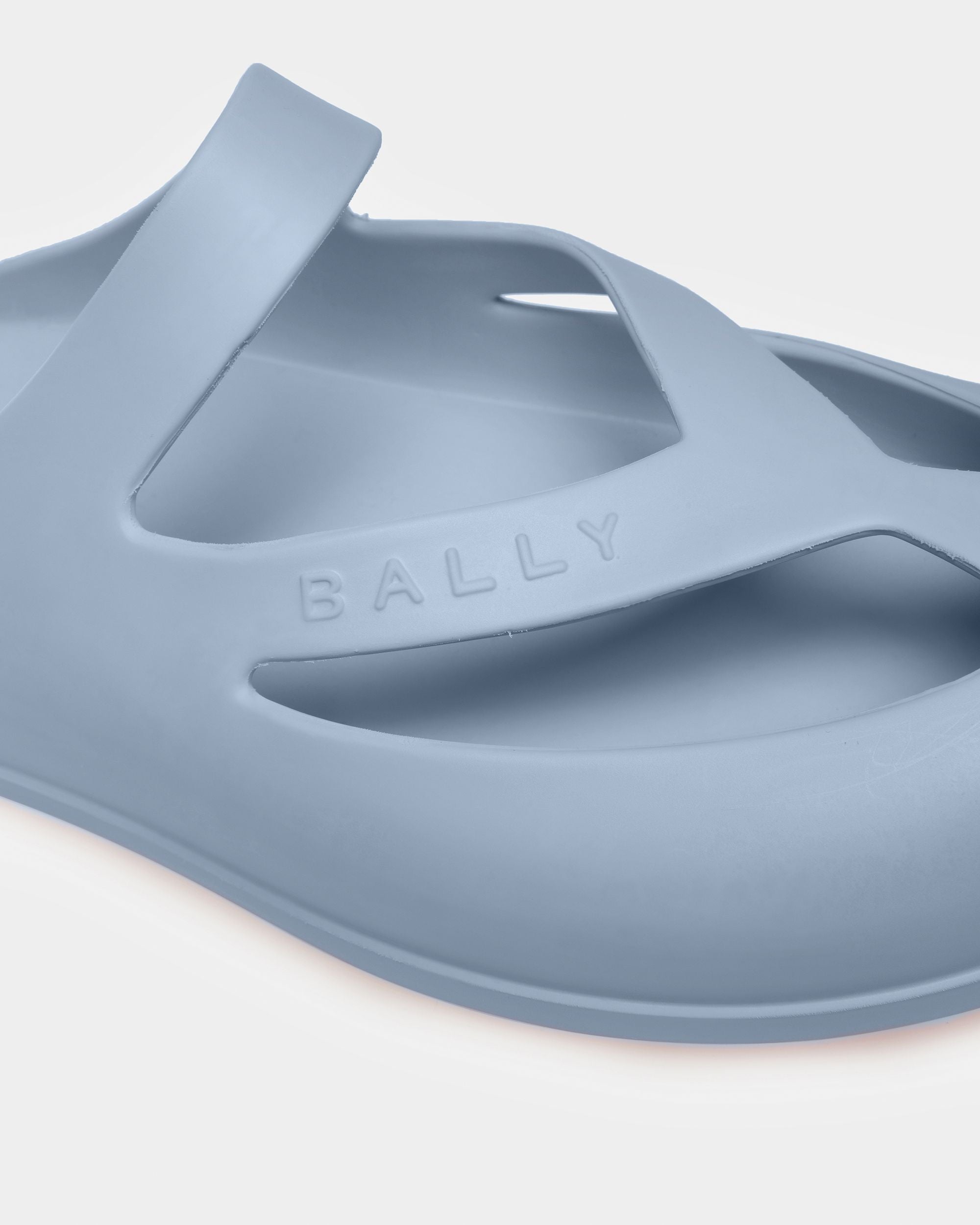 Bally Global - Oaks Slide Sandal In Rubber - Blue