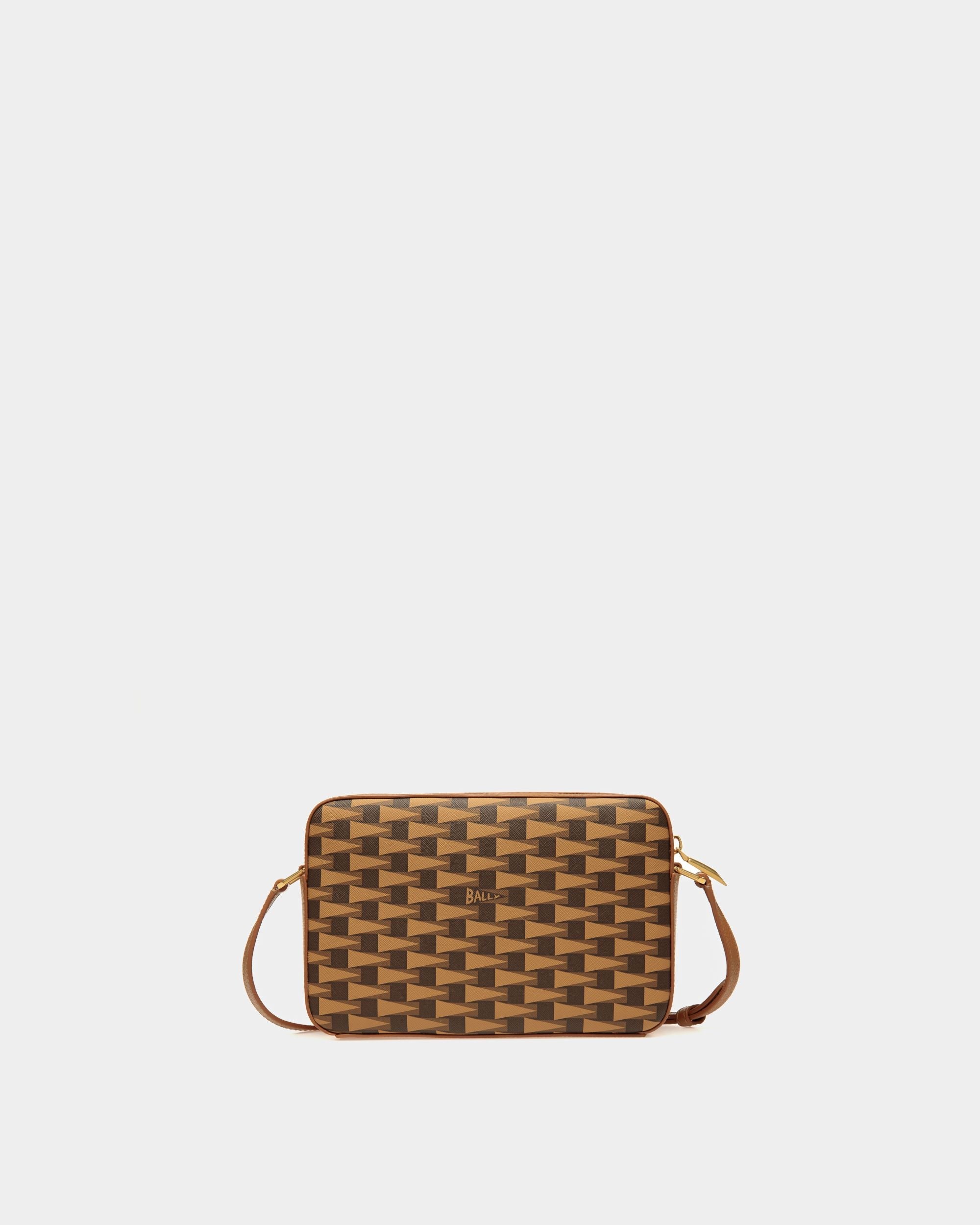 Bally Global - Bandolera Pennant De Tpu Color Desierto - Marrón