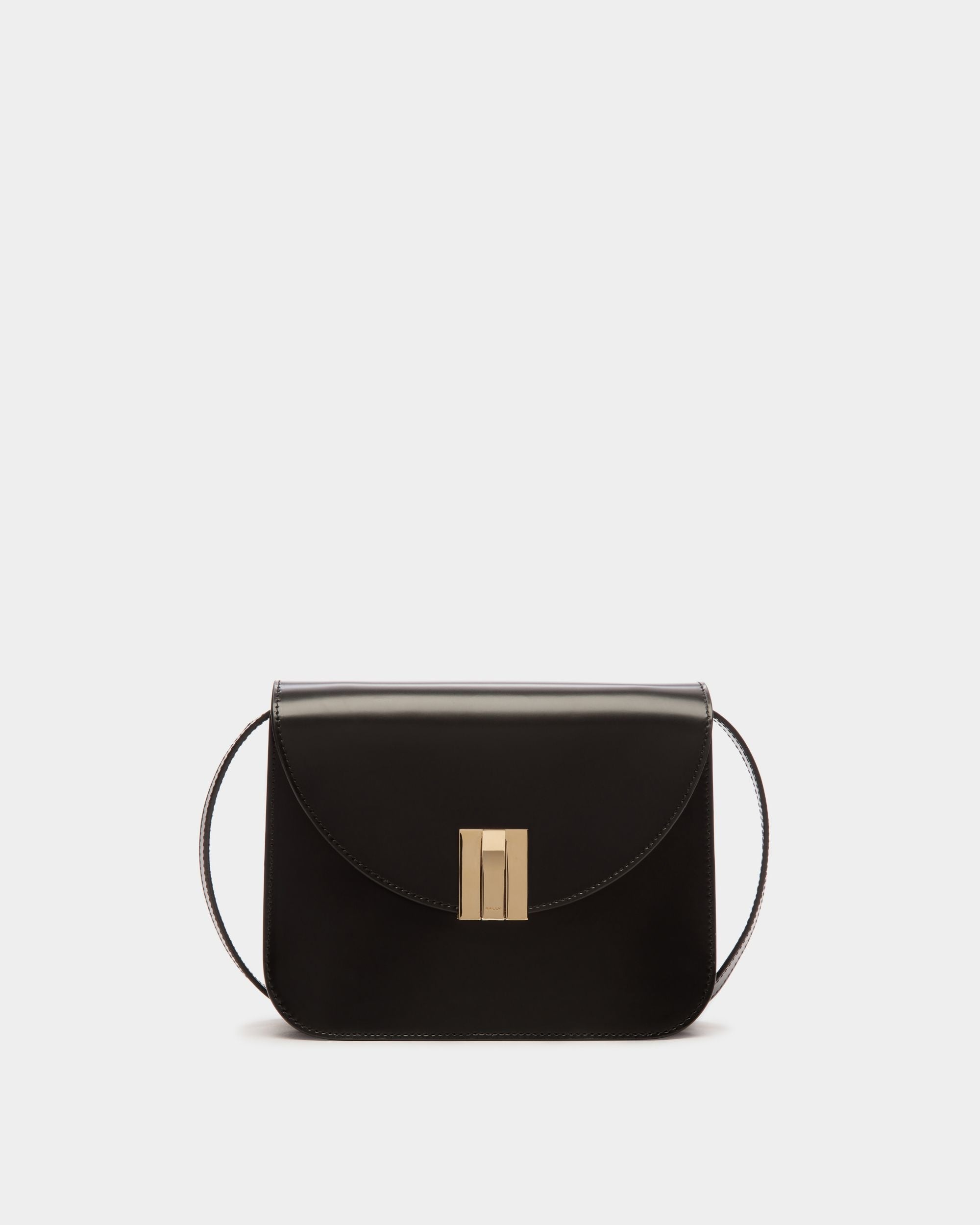 Bally Global - Bandolera Ollam De Piel Cepillada Negra - Negro