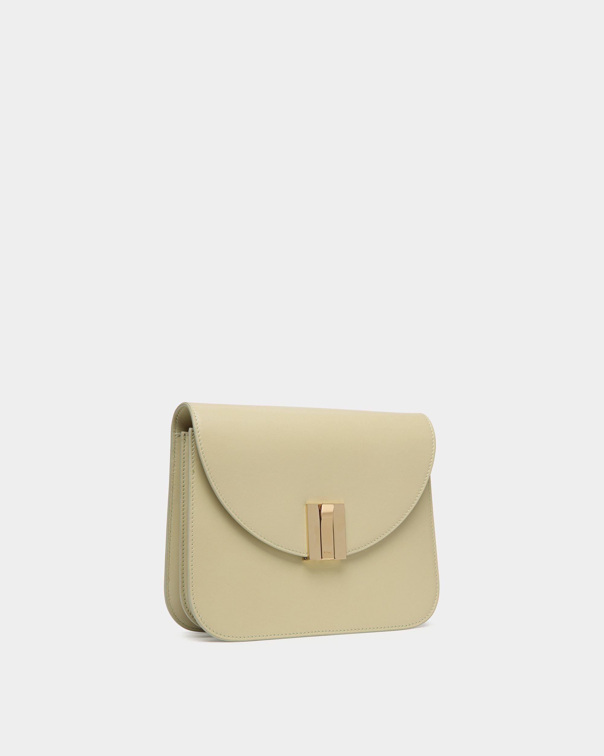 Bally Global - Ollam Crossbody Bag In Light Green Leather - Green