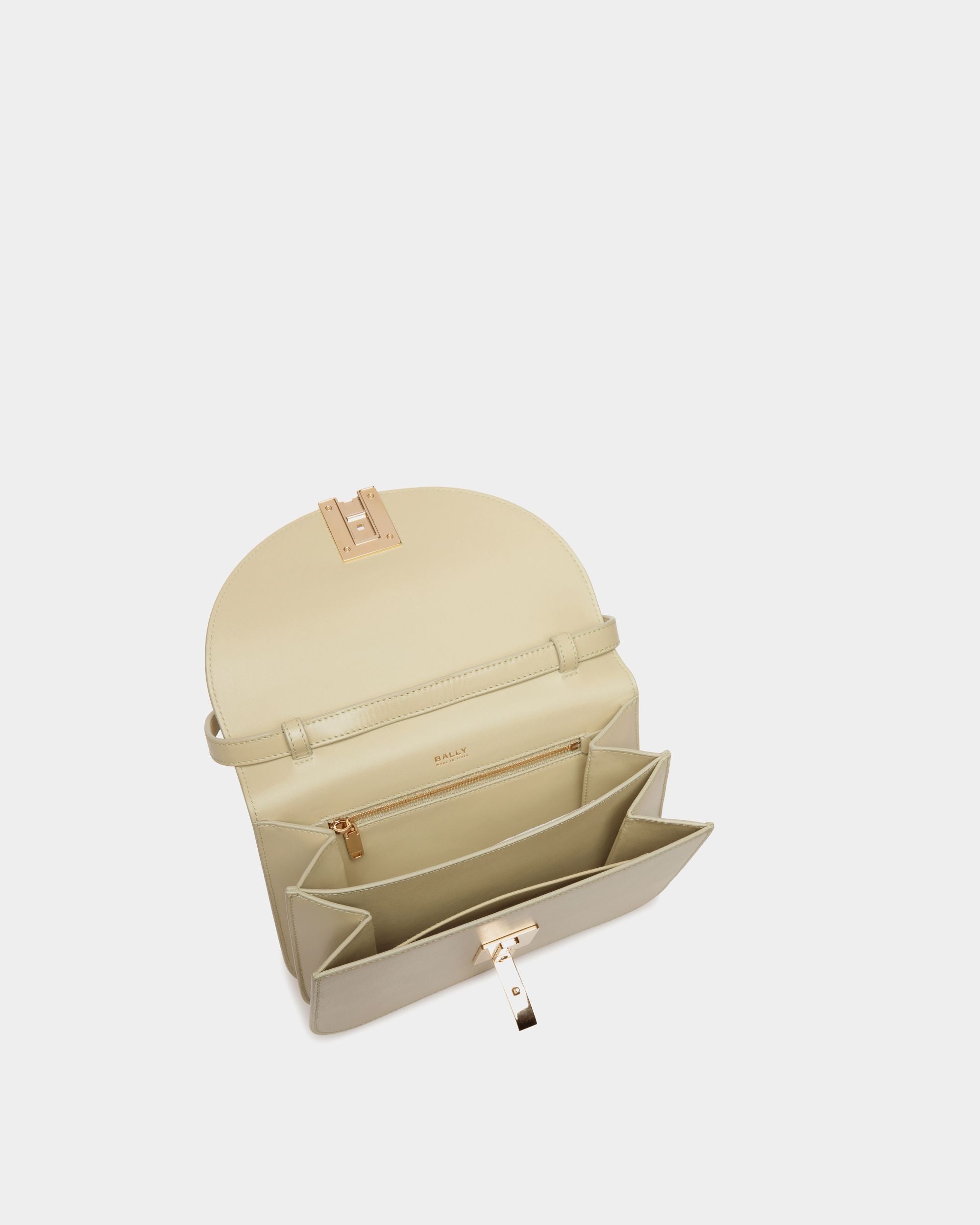 Bally Global - Ollam Crossbody Bag In Light Green Leather - Green