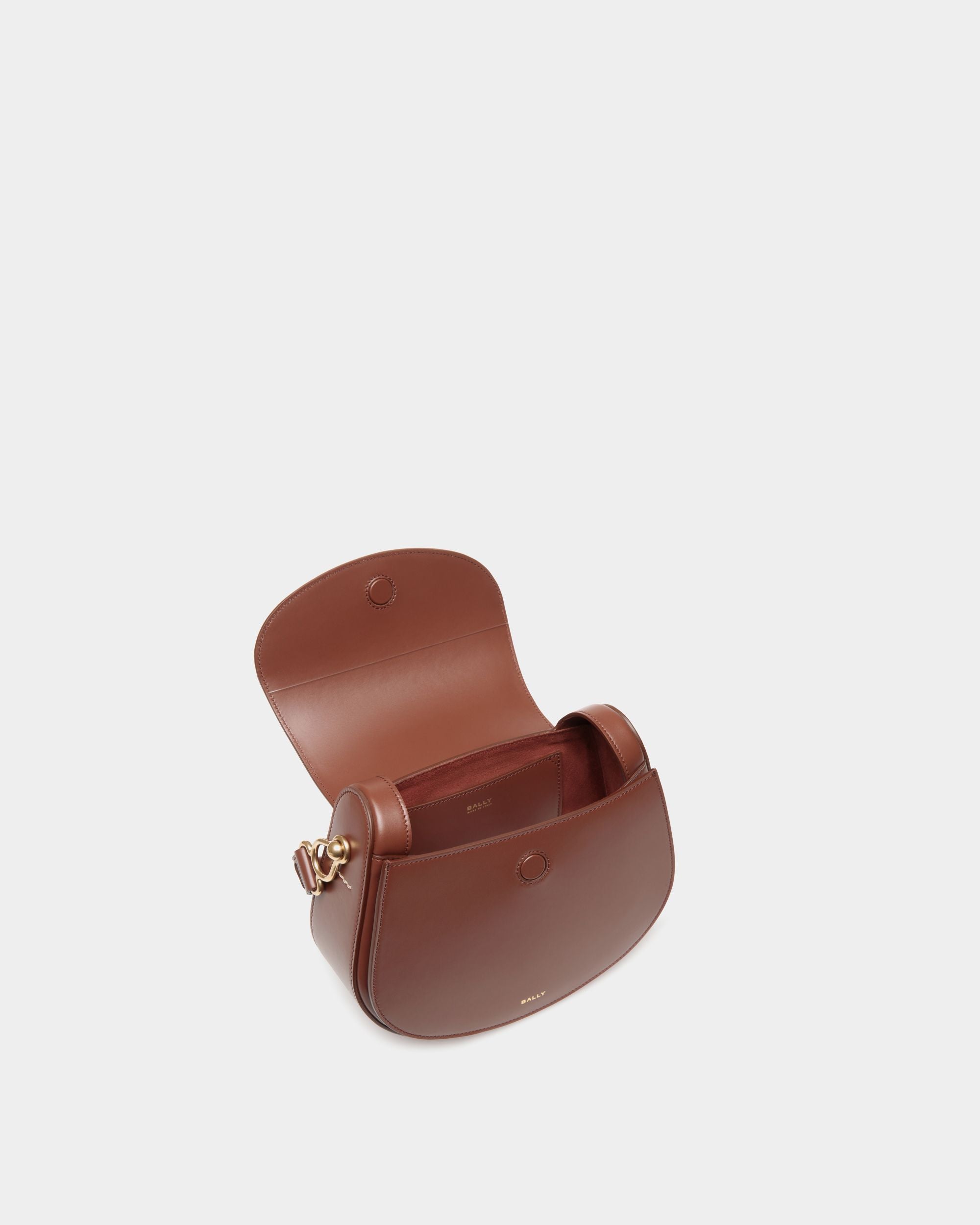 Bally Global - Bandolera Lune De Piel Marrón - Marrón