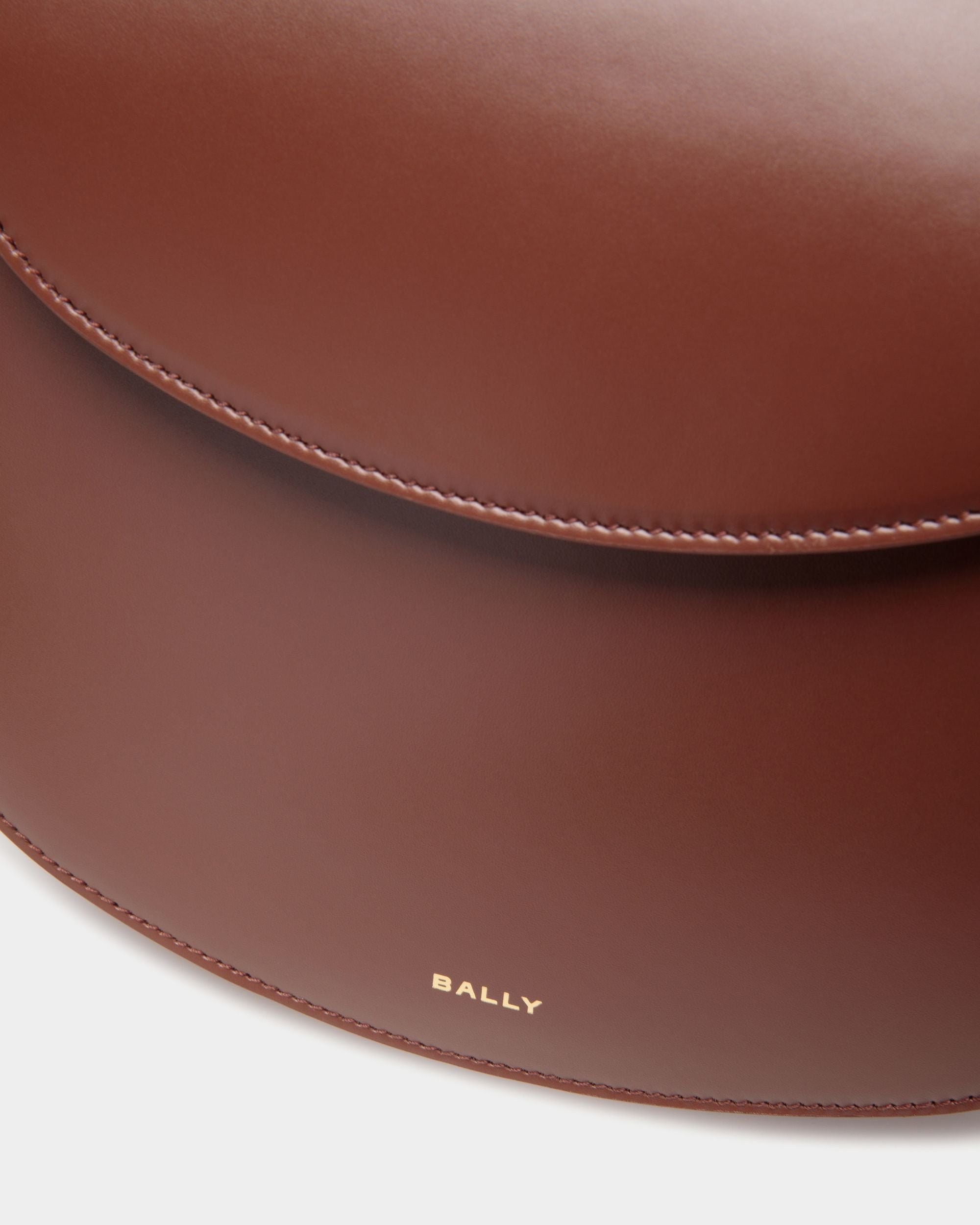 Bally Global - Bandolera Lune De Piel Marrón - Marrón