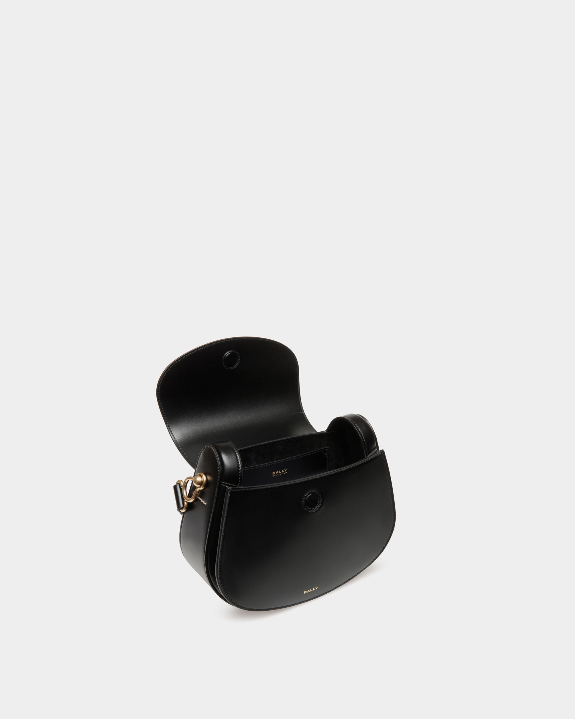 Bally Global - Bandolera Lune De Piel Negra - Negro