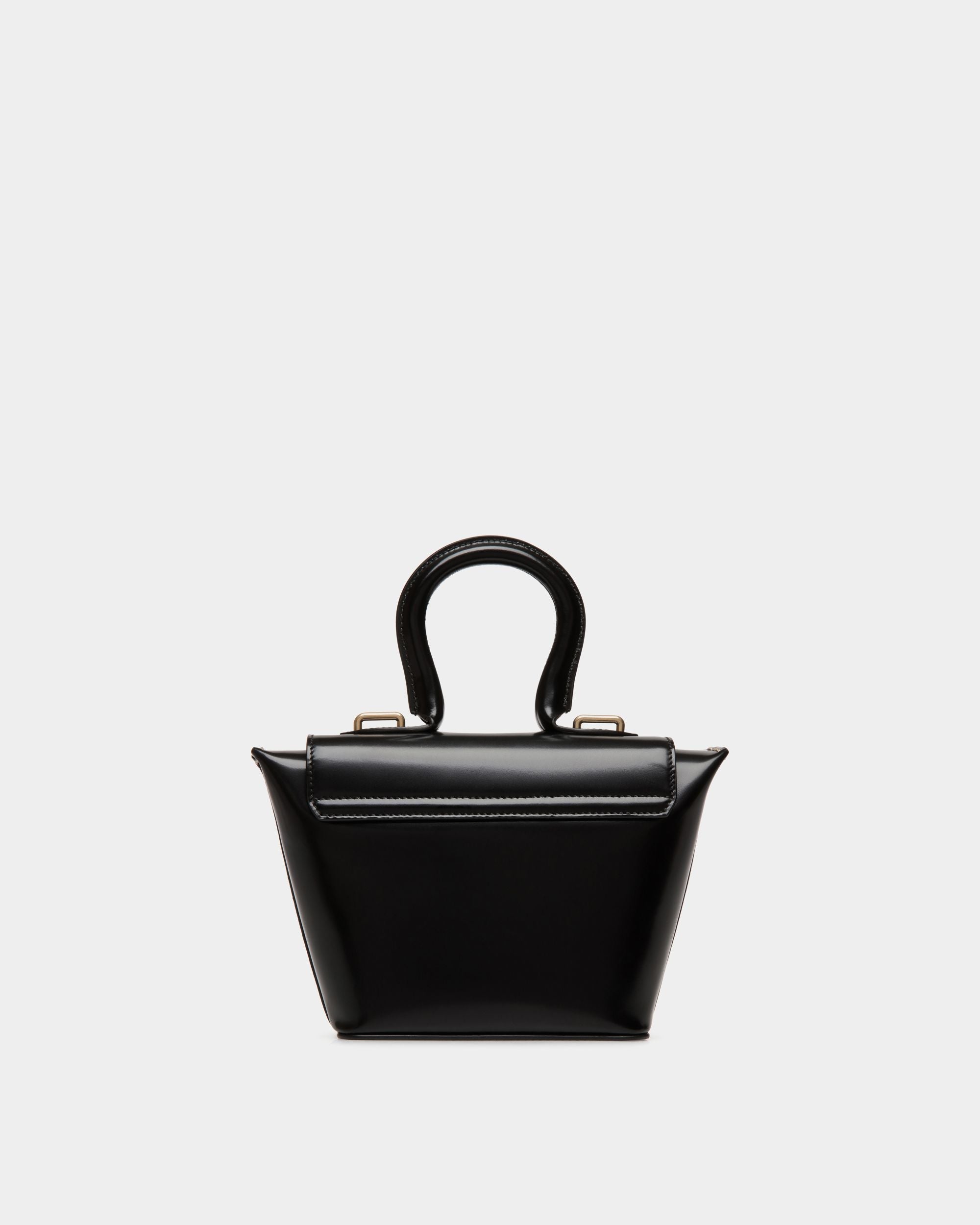 Bally Global - Belle Minibag In Black Brushed Leather - Black