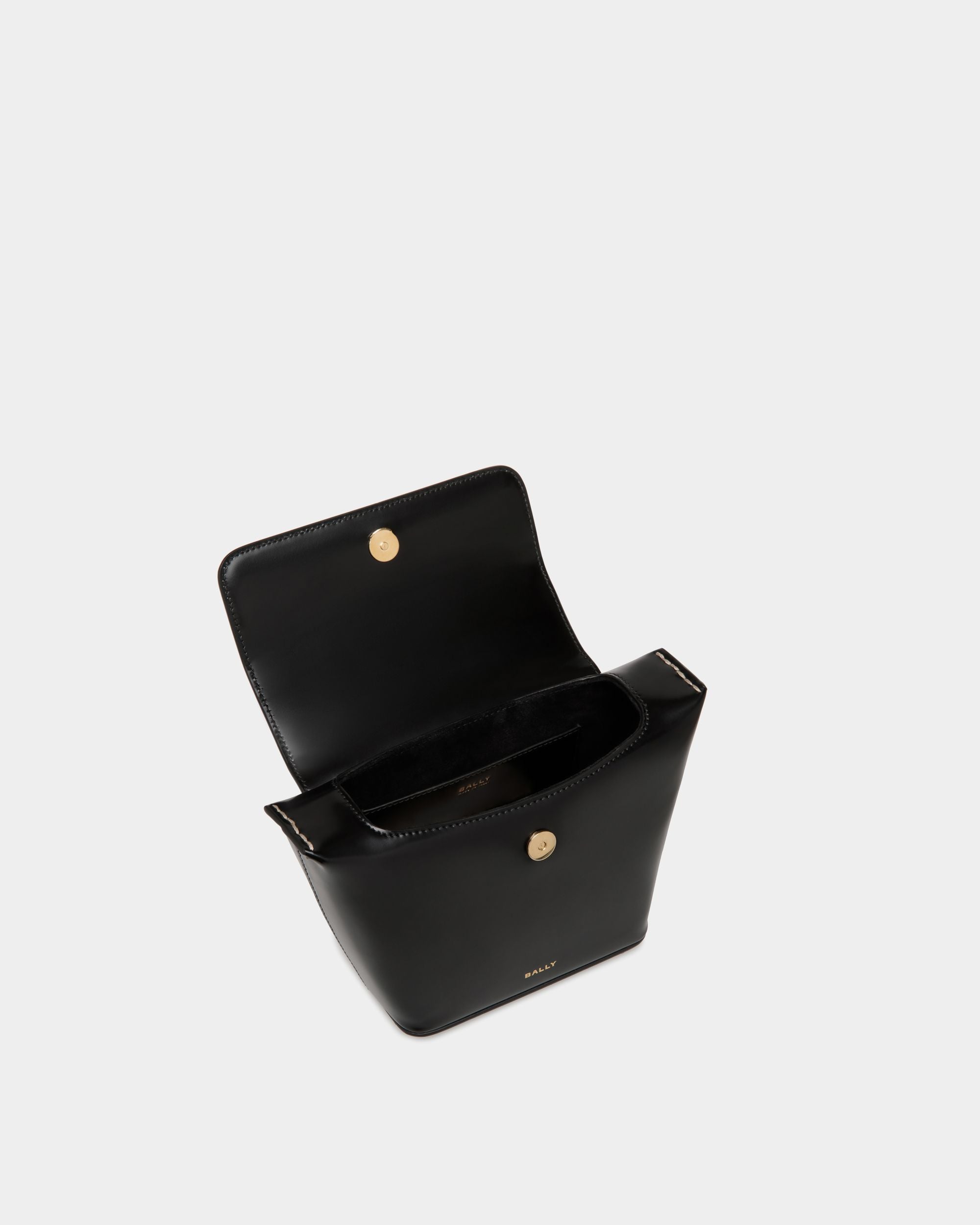 Bally Global - Belle Minibag In Black Brushed Leather - Black