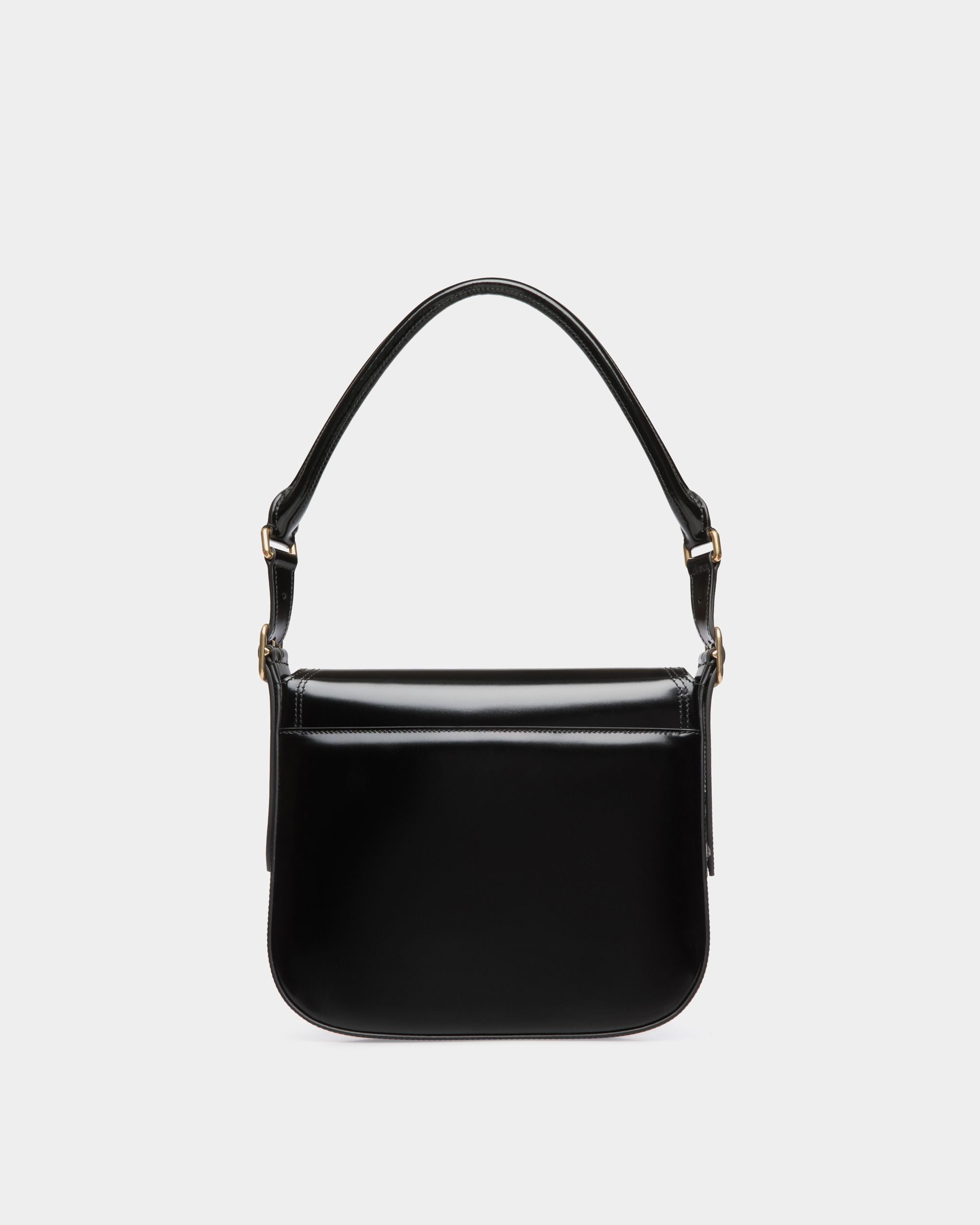 Bally Global - Beckett Crossbody Bag in Black Brushed Leather - Noir