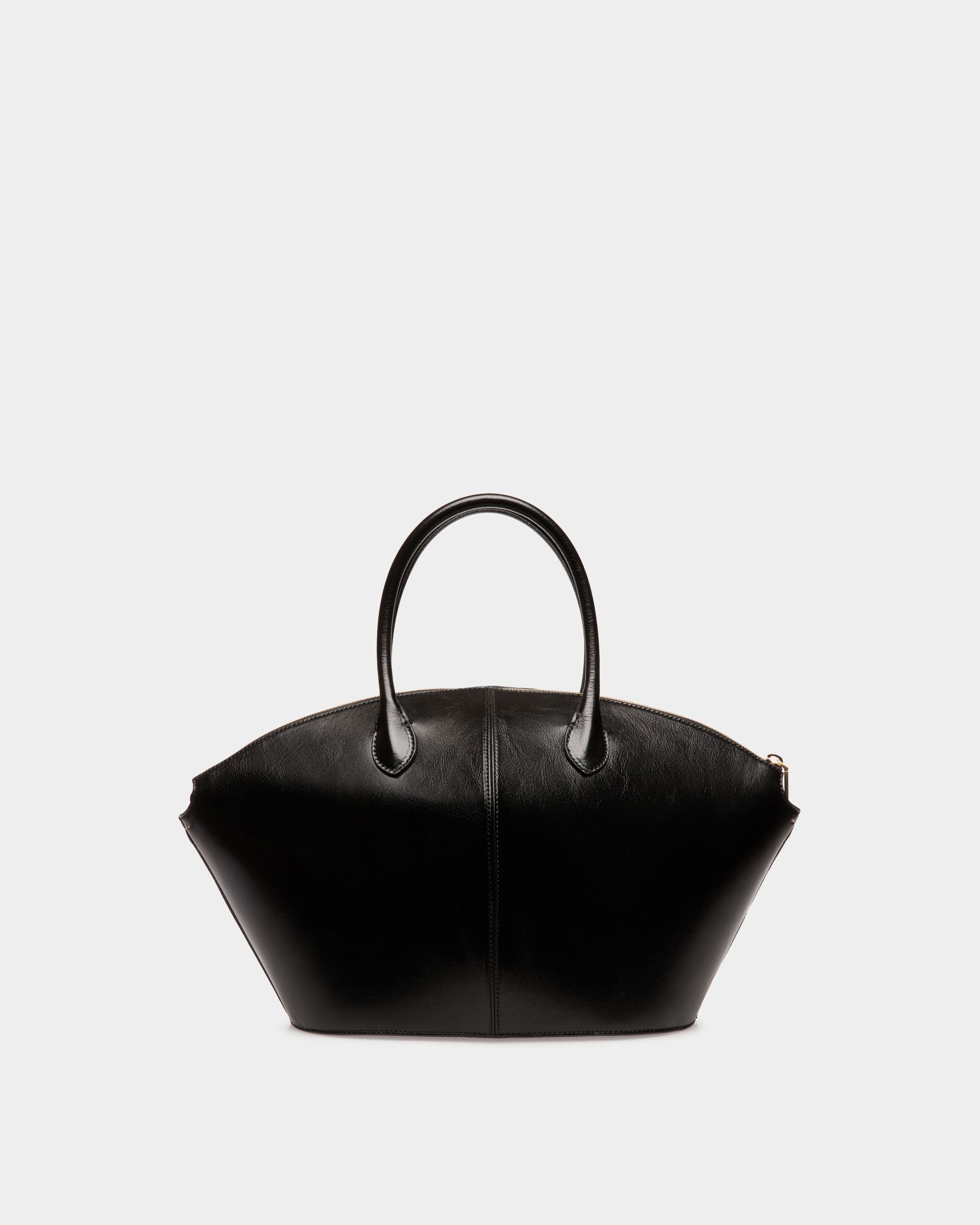 Bally Global - Belle Top Handle Bag in Black Leather - Black