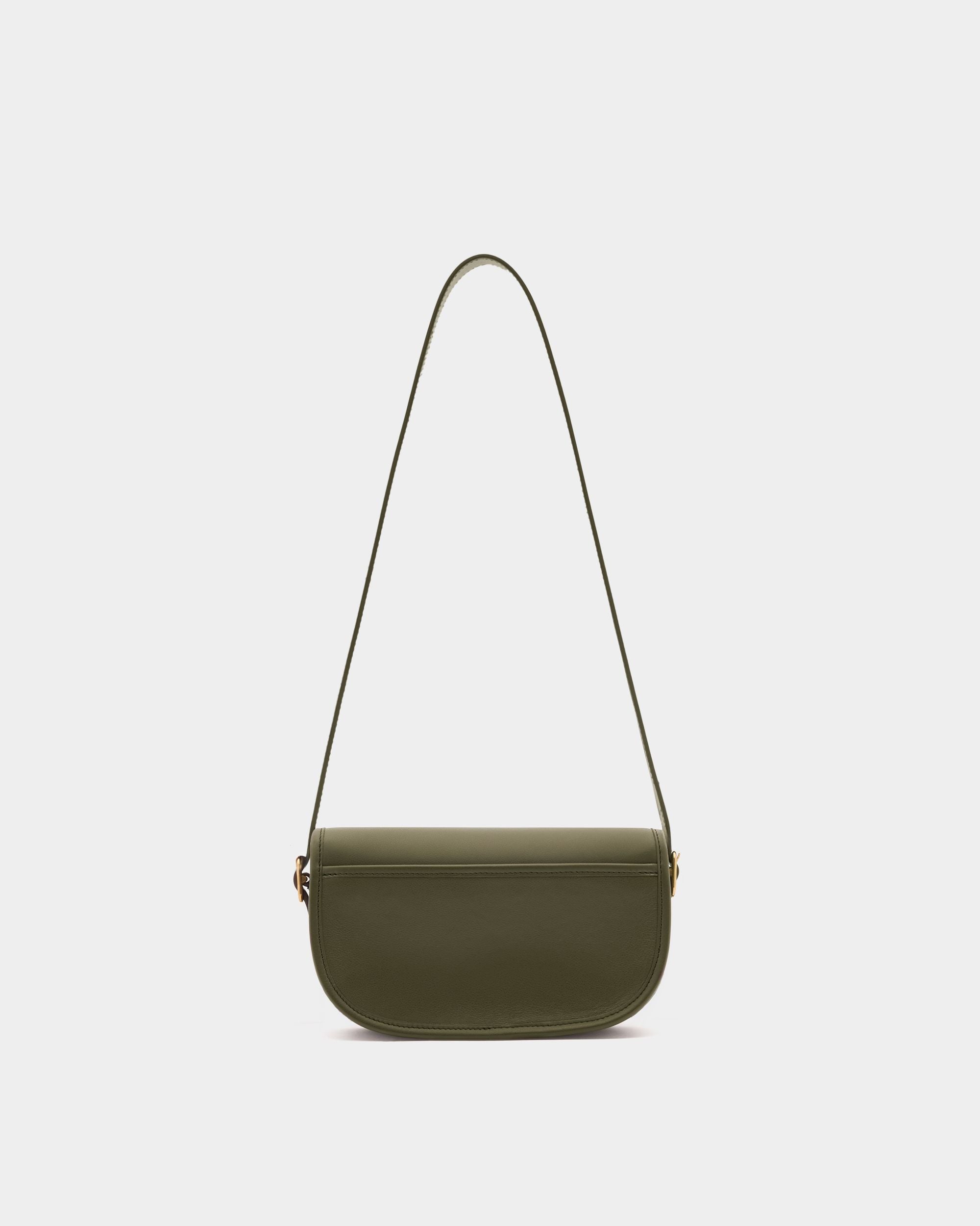 Bally Global - Minisac Beckett En Cuir Military Green - Vert