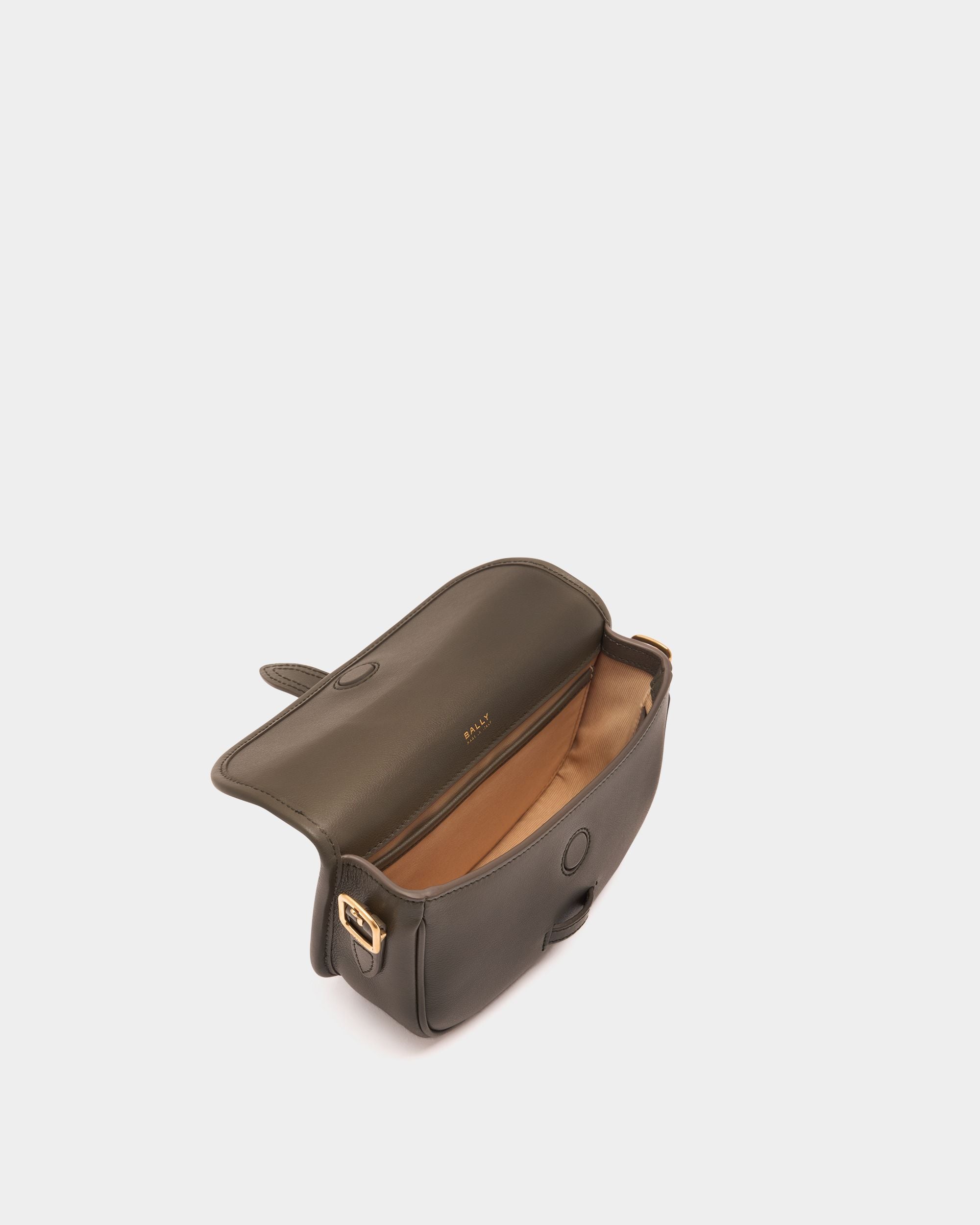 Bally Global - Minisac Beckett En Cuir Military Green - Vert
