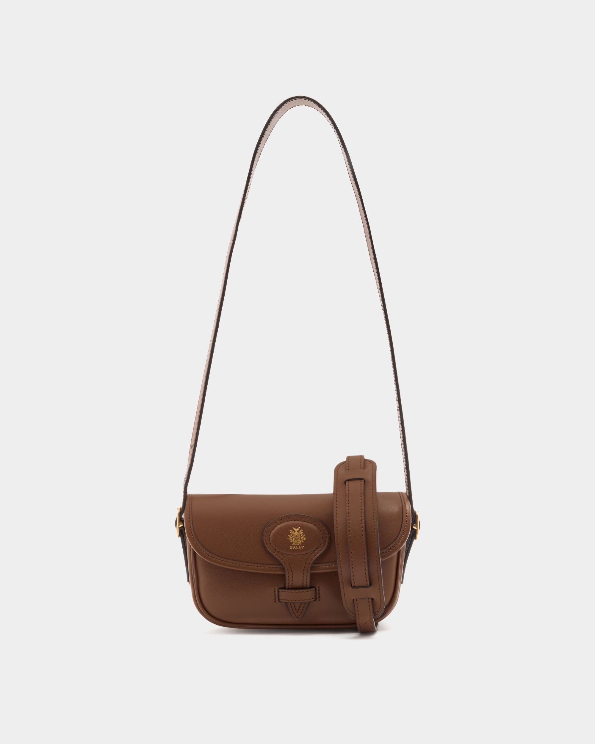 Bally Global - Minisac Beckett En Cuir Marron - Marron