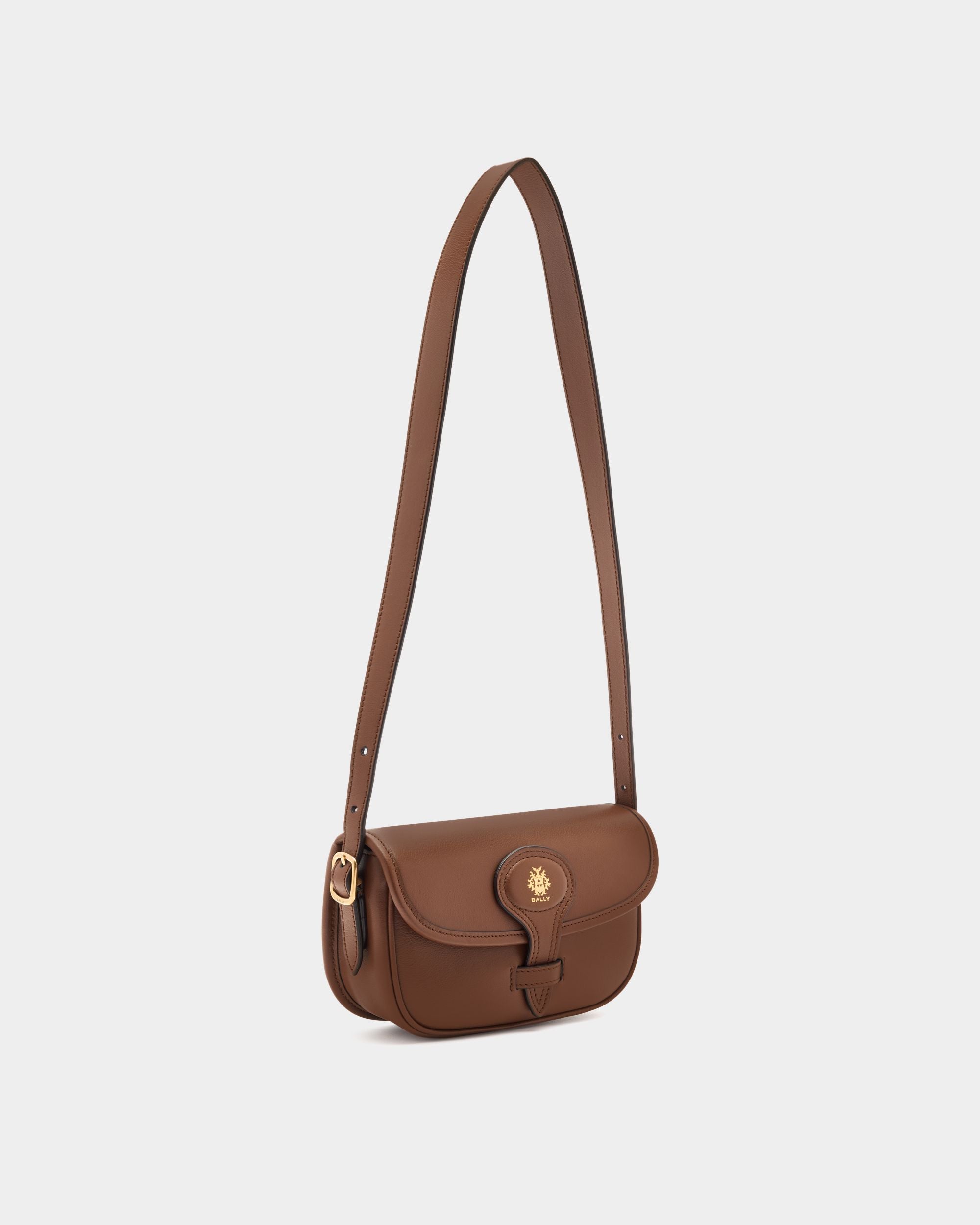 Bally Global - Minisac Beckett En Cuir Marron - Marron