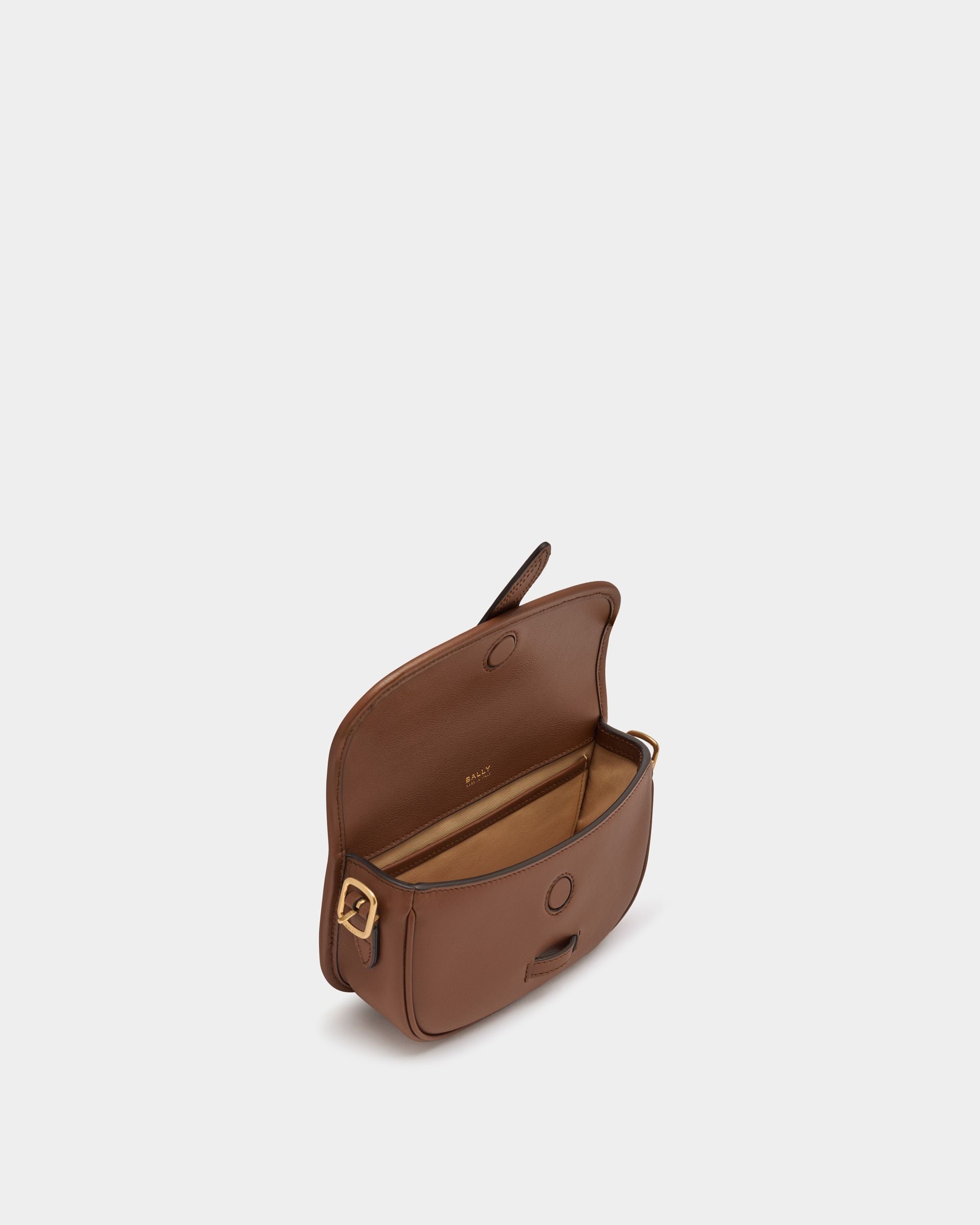 Bally Global - Minisac Beckett En Cuir Marron - Marron