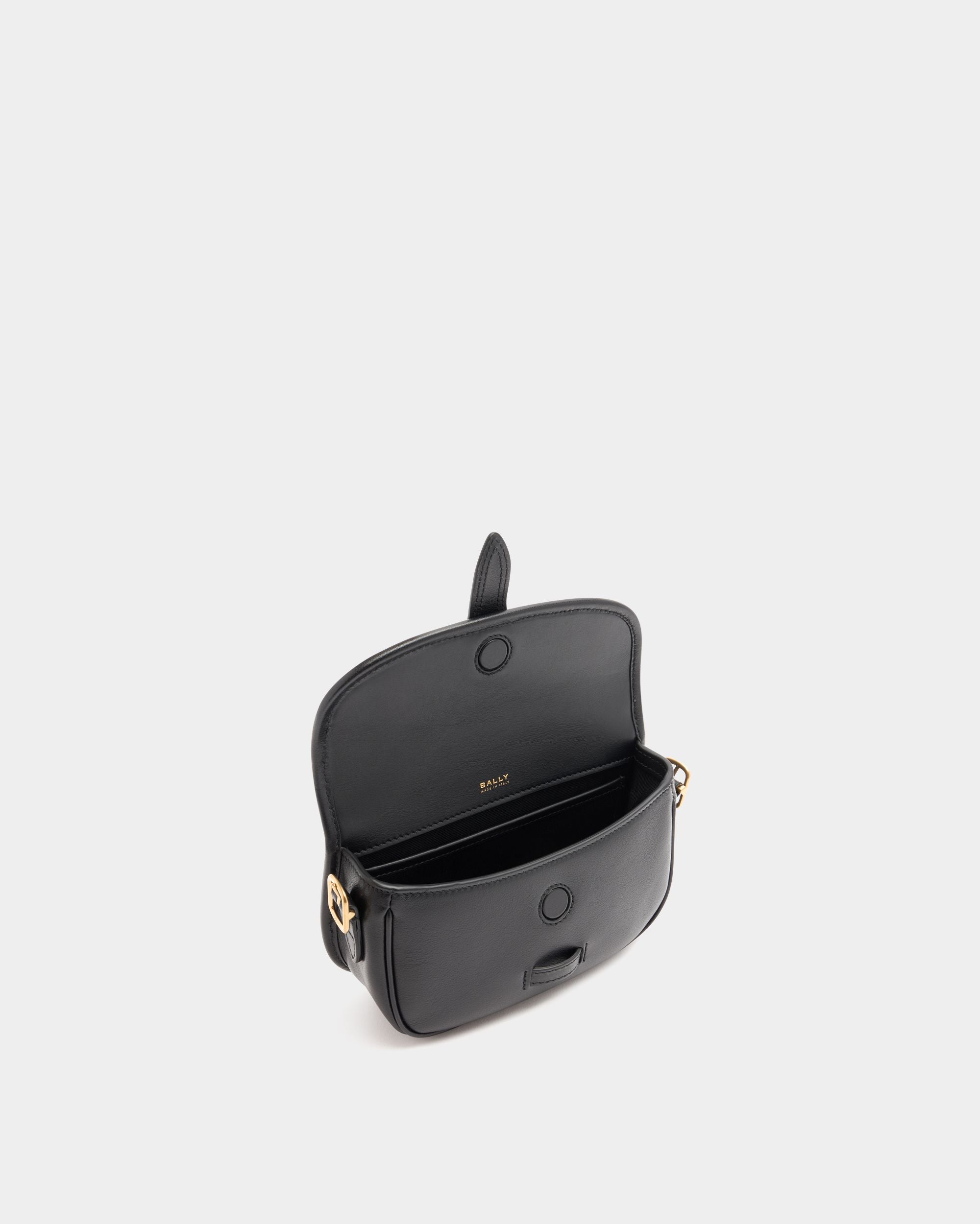 Bally Global - Beckett Minibag in Black Leather - Black