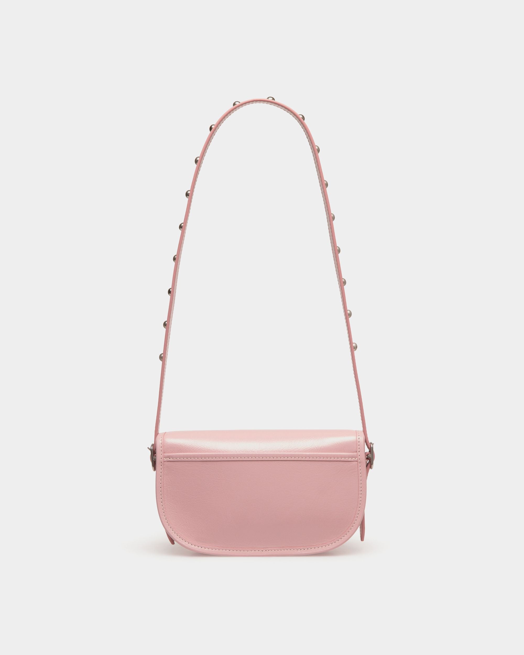 Bally Global - Beckett Minibag in Pink Leather With a Bally Pin - Pink