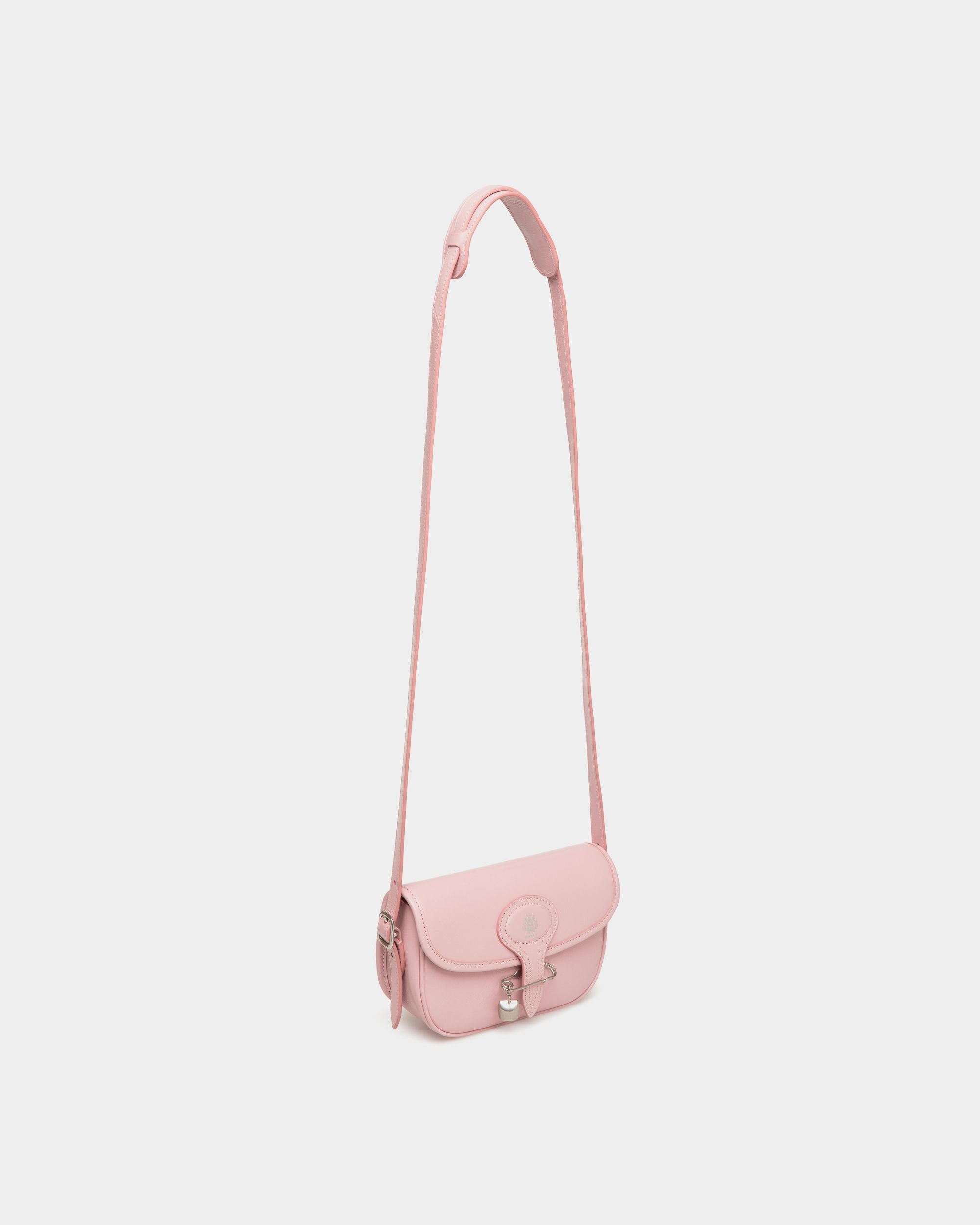 Bally Global - Beckett Minibag in Pink Leather With a Bally Pin - Pink
