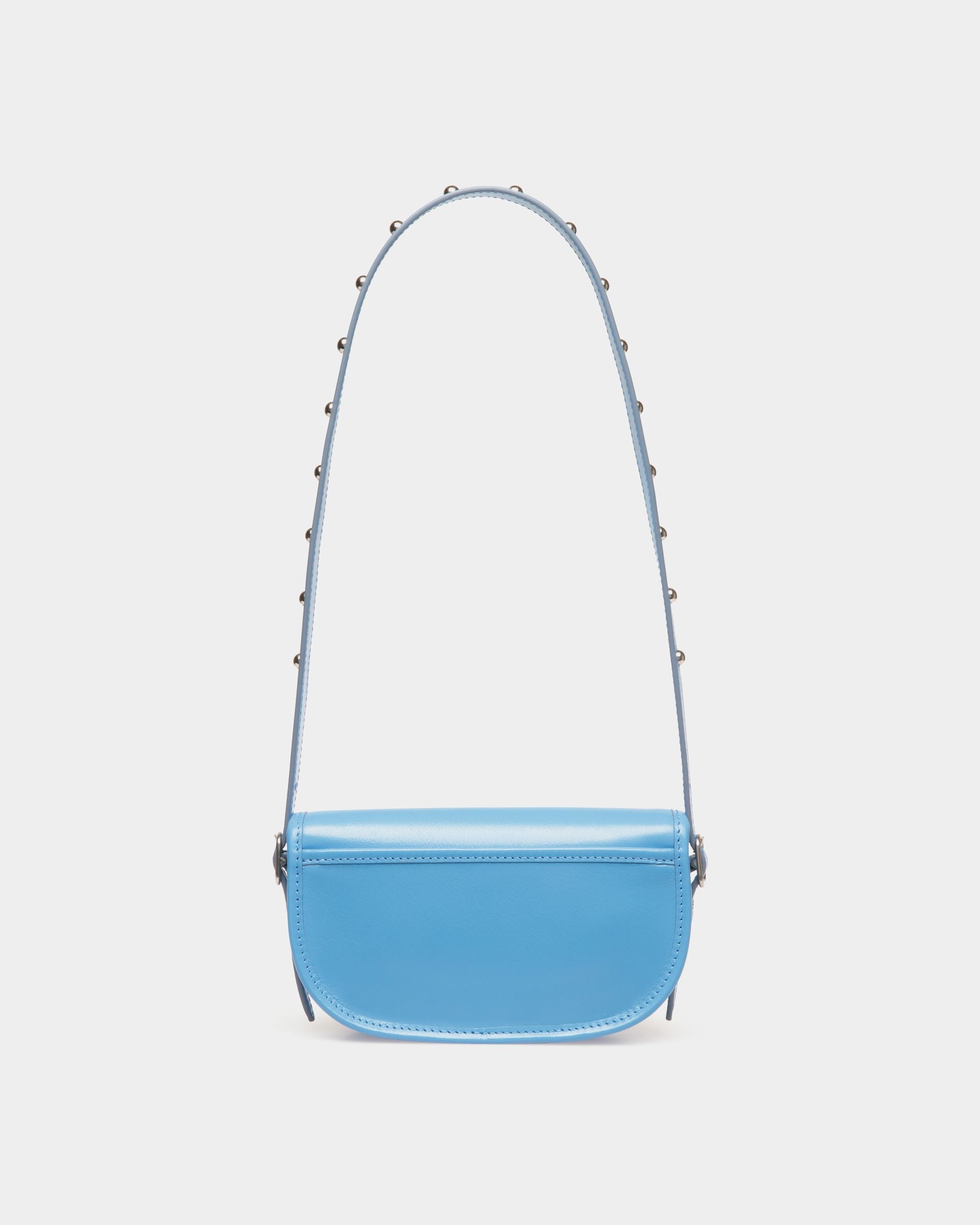 Bally Global - Beckett Minibag in Blue Leather With a Bally Pin - Blue