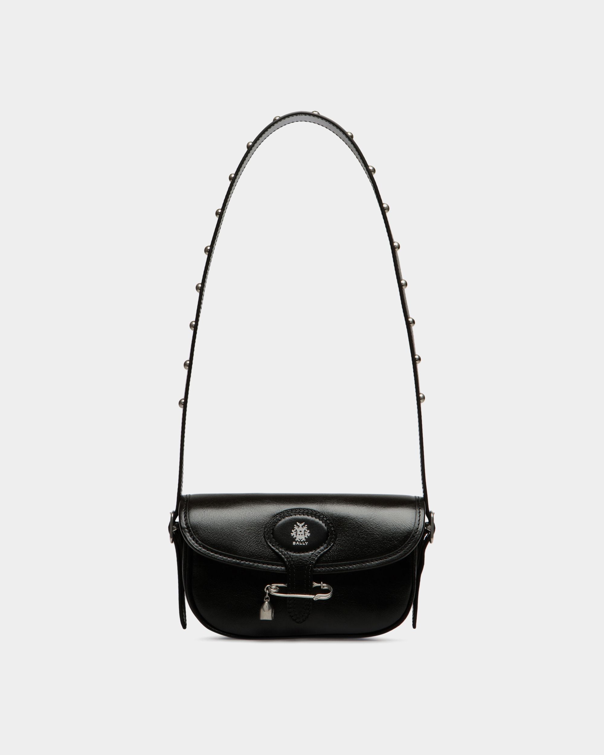 Bally Global - Beckett Minibag in Black Leather With a Bally Pin - Black