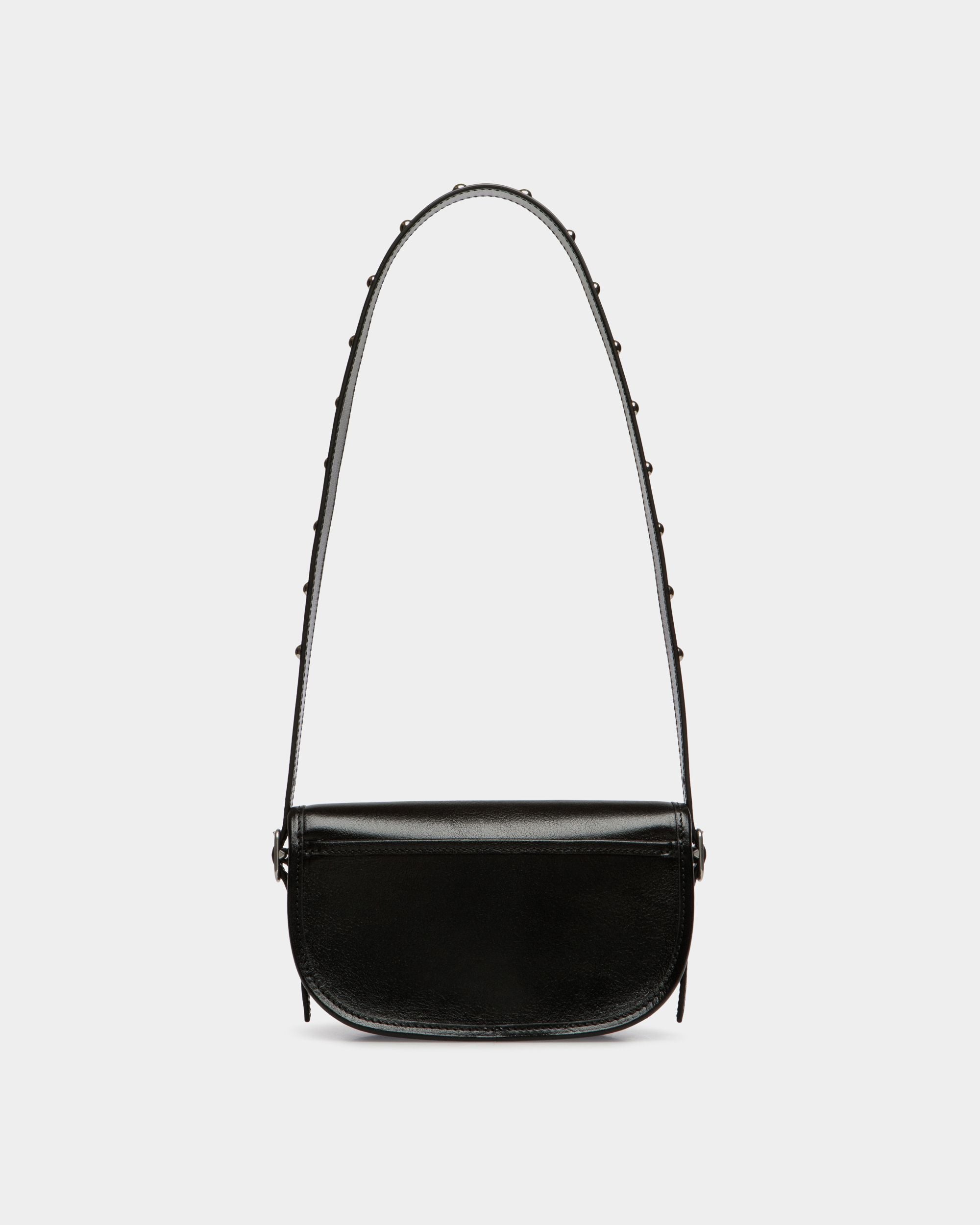 Bally Global - Beckett Minibag in Black Leather With a Bally Pin - Black
