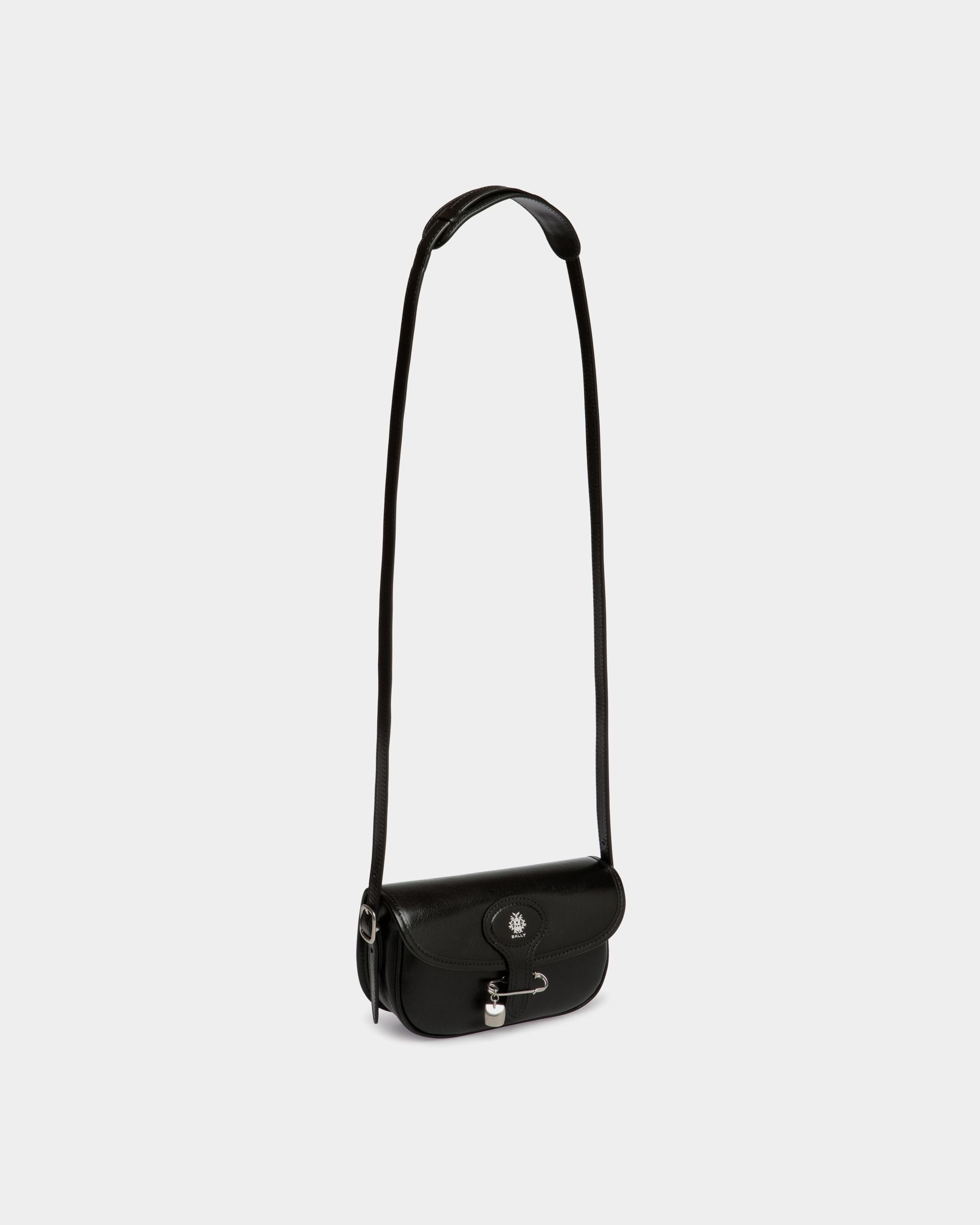 Bally Global - Beckett Minibag in Black Leather With a Bally Pin - Black
