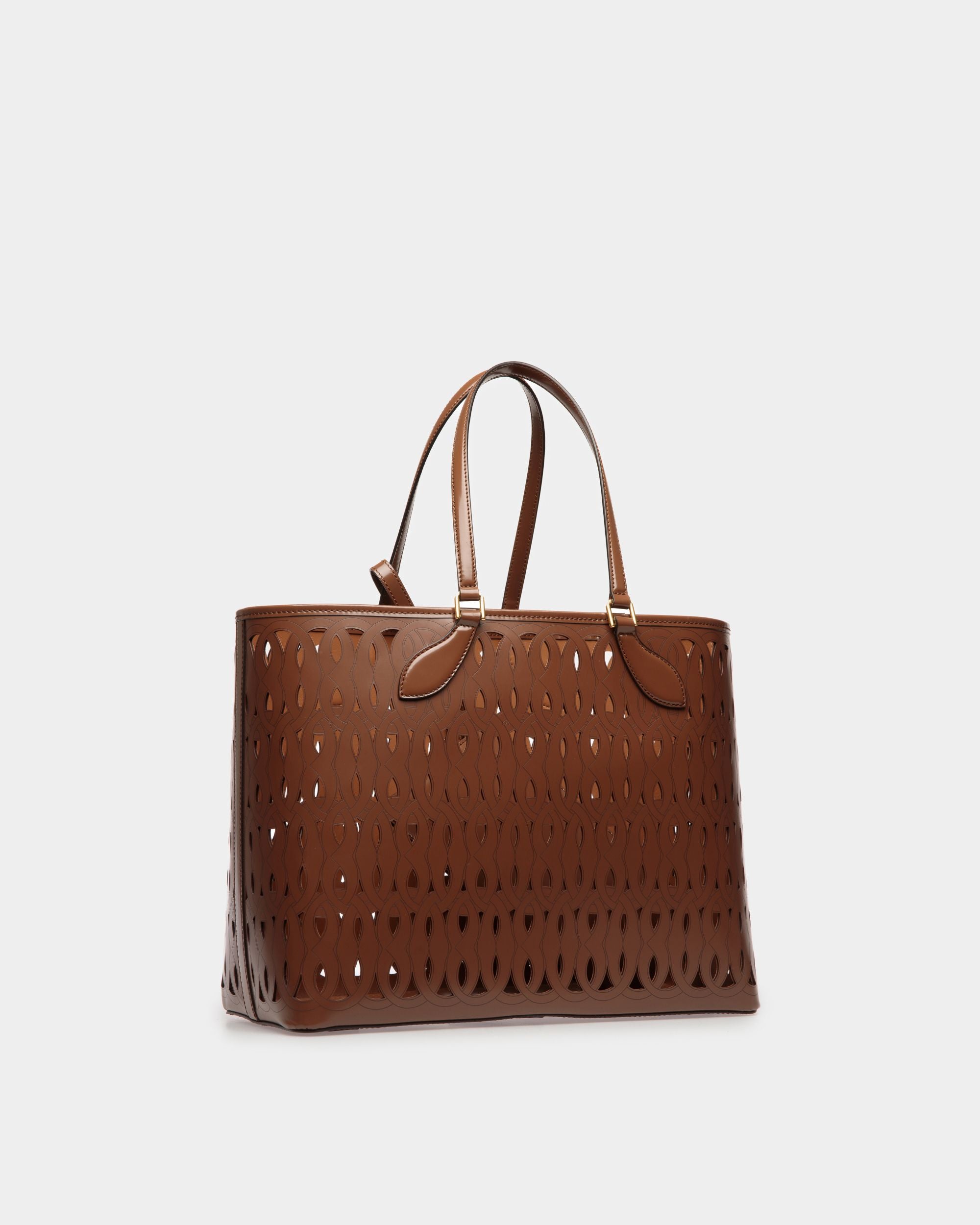 Bally Global - Lago Tote Bag In Brown Leather - Brown