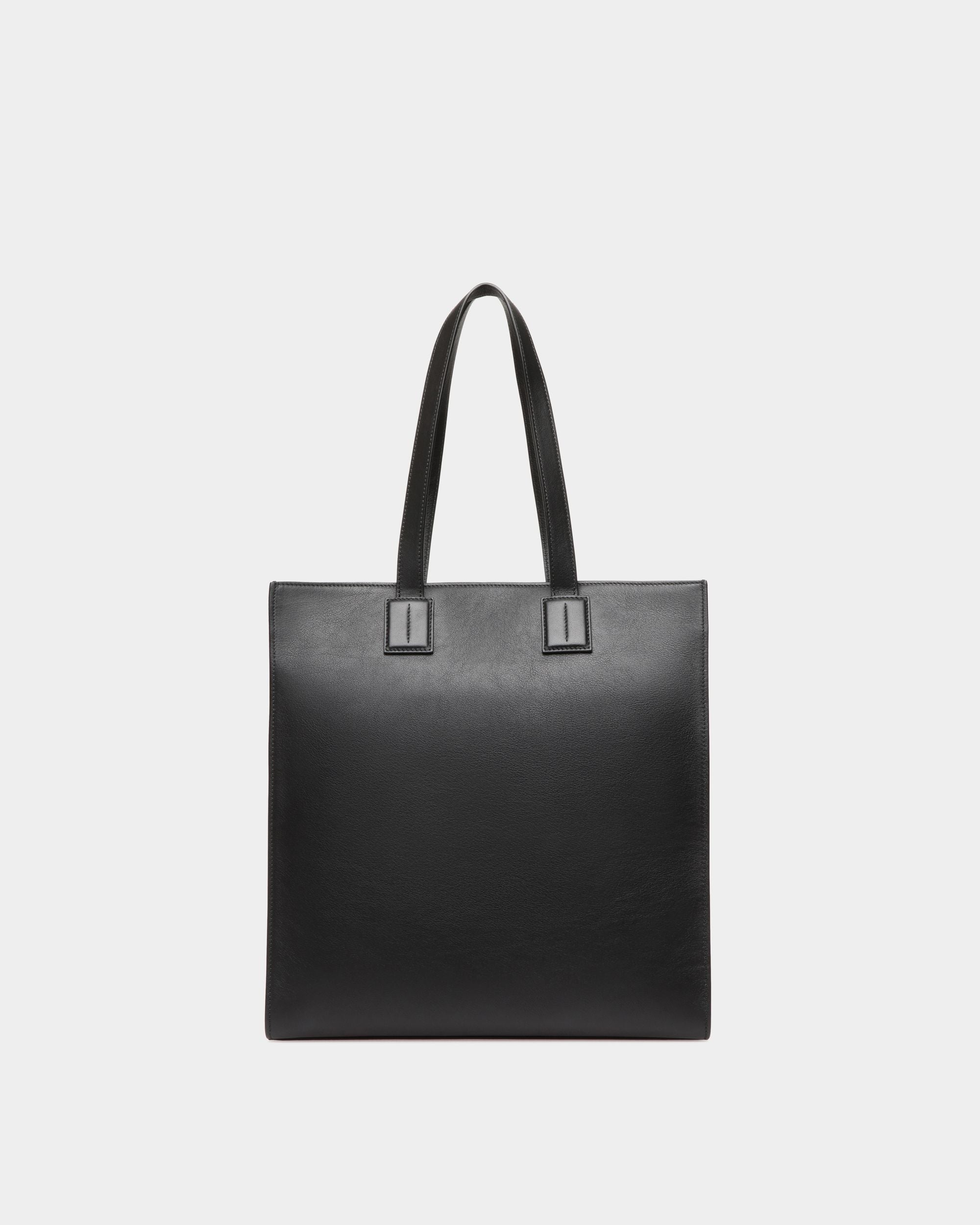 Bally Global - Akelei Tote Bag In Black Leather - Negro