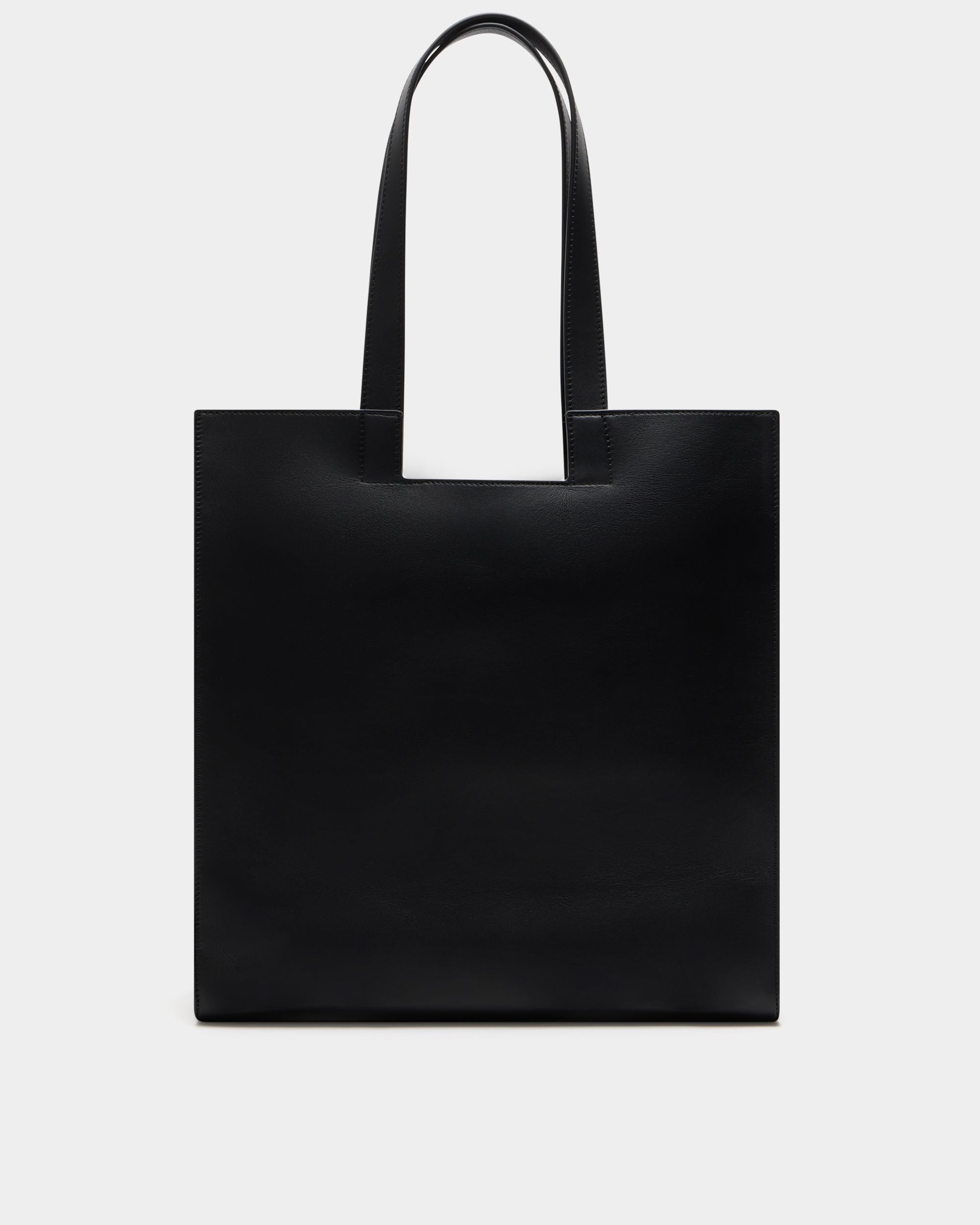 Bally Global - Sac Cabas Easy Bally En Cuir Noir - Noir