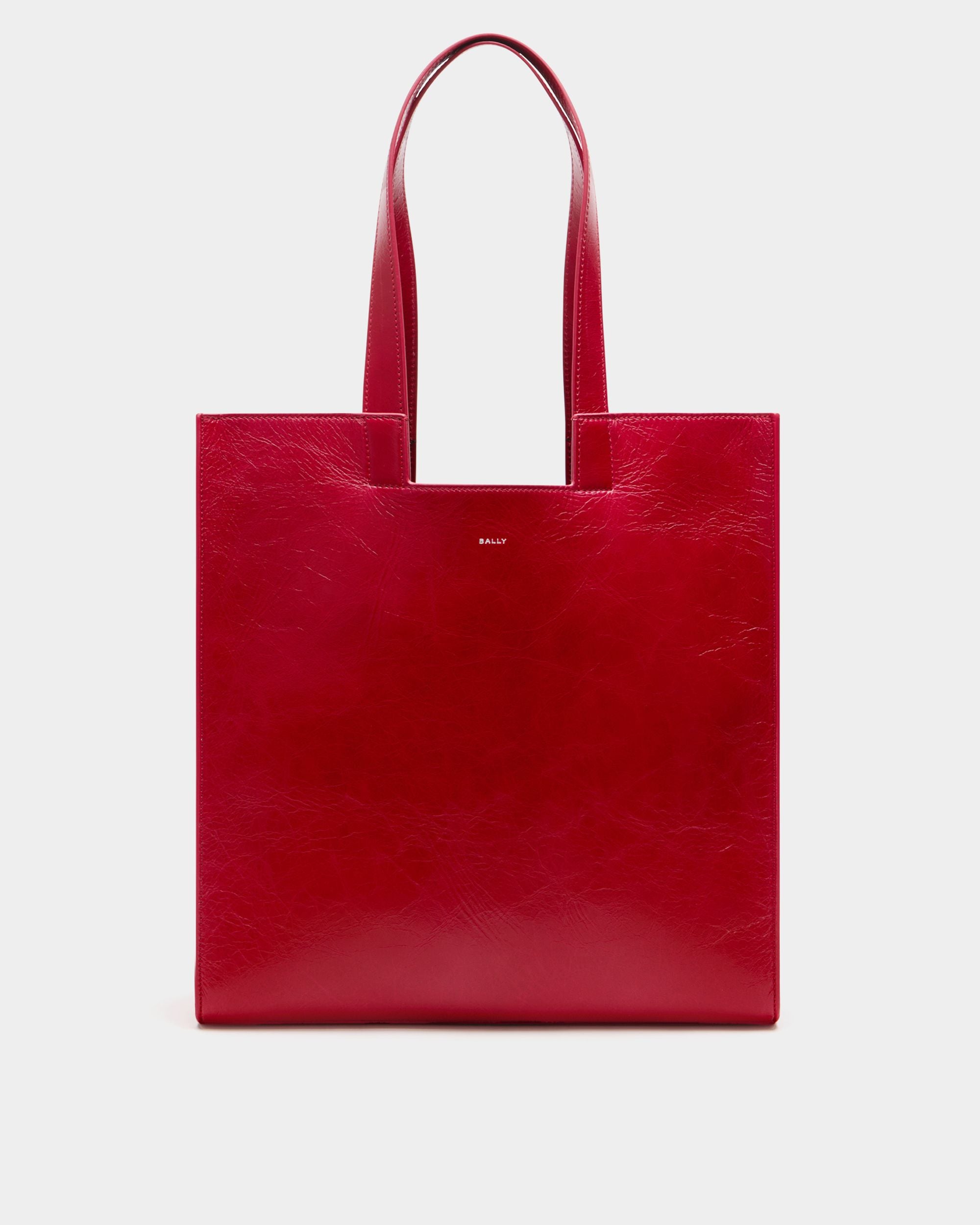 Bally Global - Easy Bally Tote Bag in Red Leather - Red