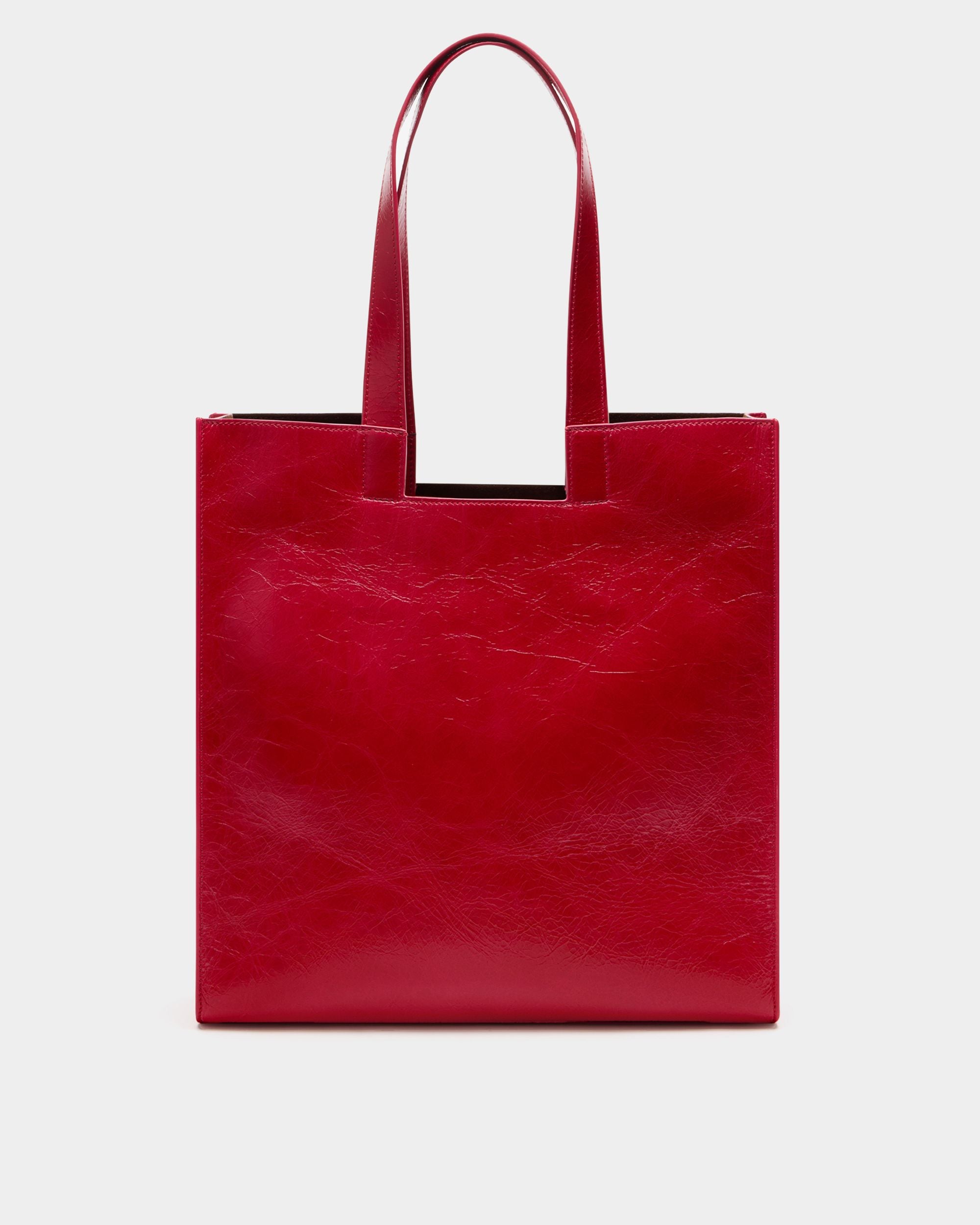 Bally Global - Easy Bally Tote Bag in Red Leather - Red