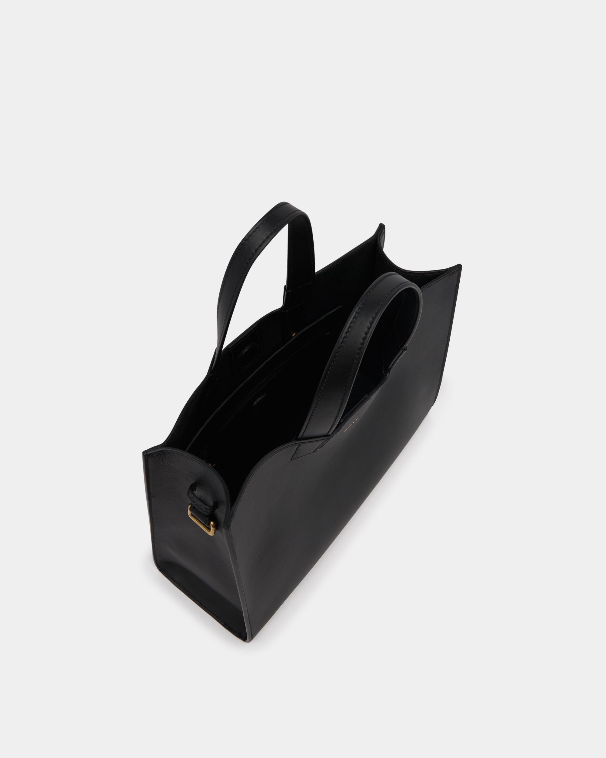 Bally Global - Easy Bally Tote Bag in Black Leather - Black
