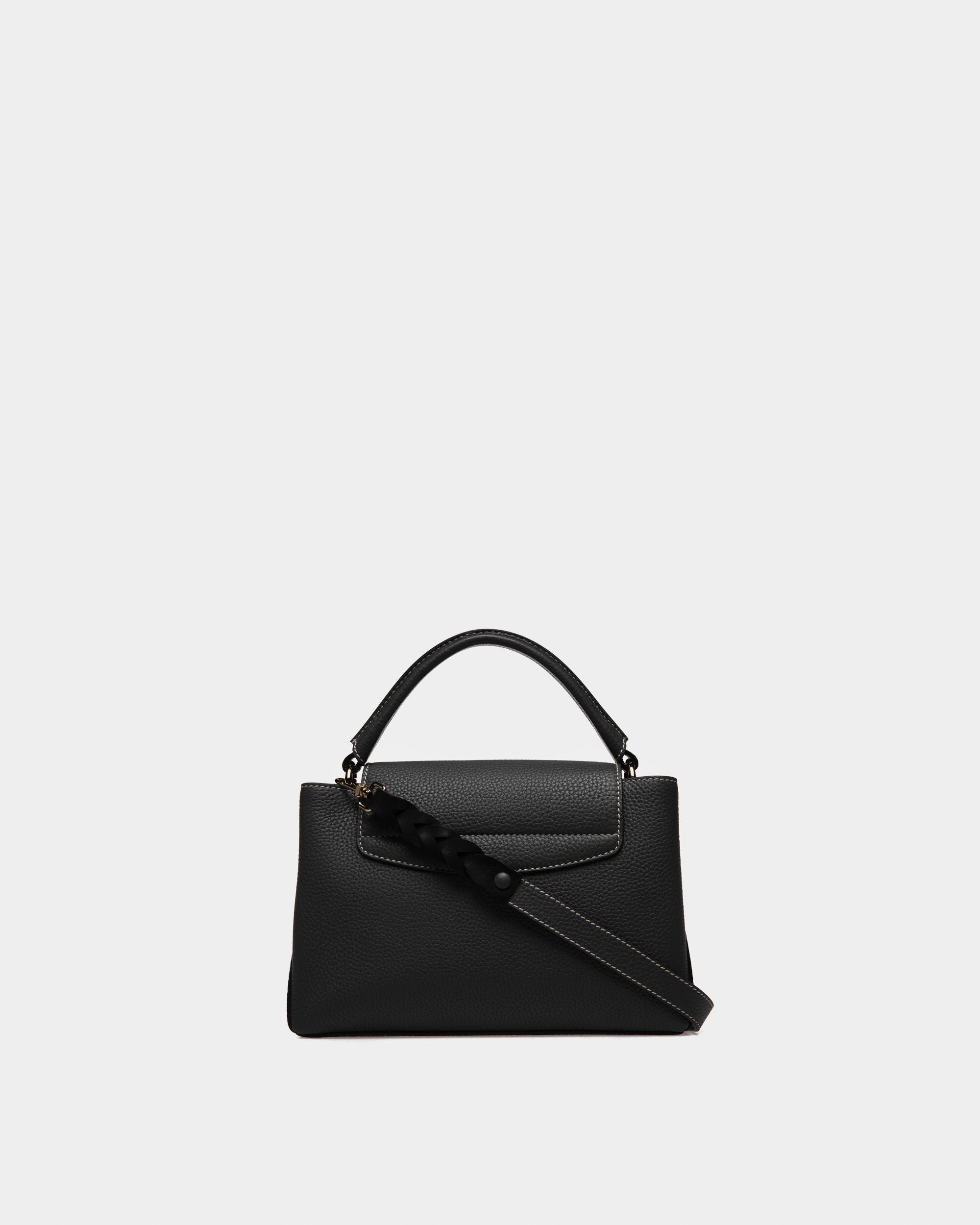 Bally Global - Layka Bolso De Mano De Piel En Negro - Negro