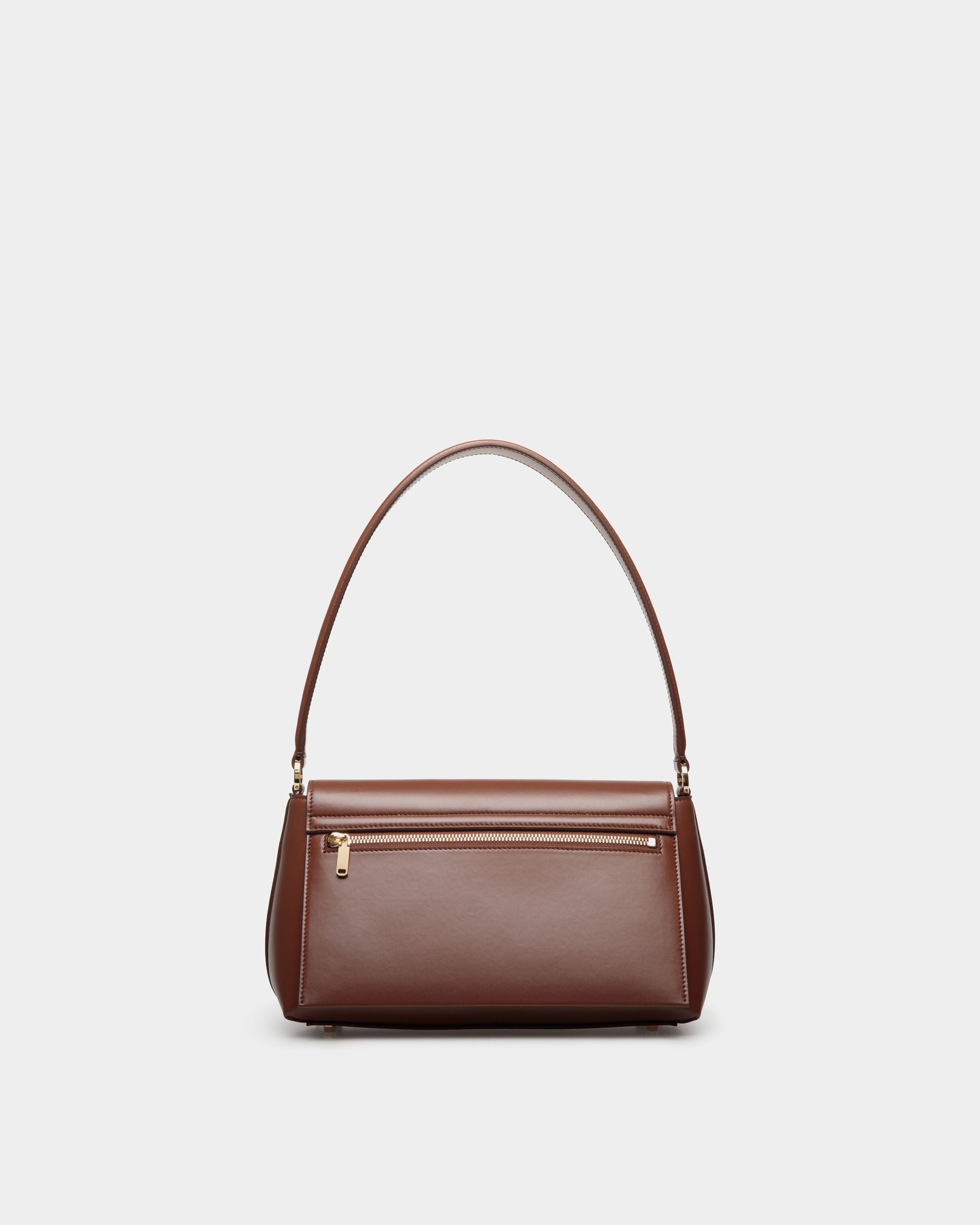 Bally Global - Bolso De Mano Pequeño Ollam De Piel Marrón - Marrón