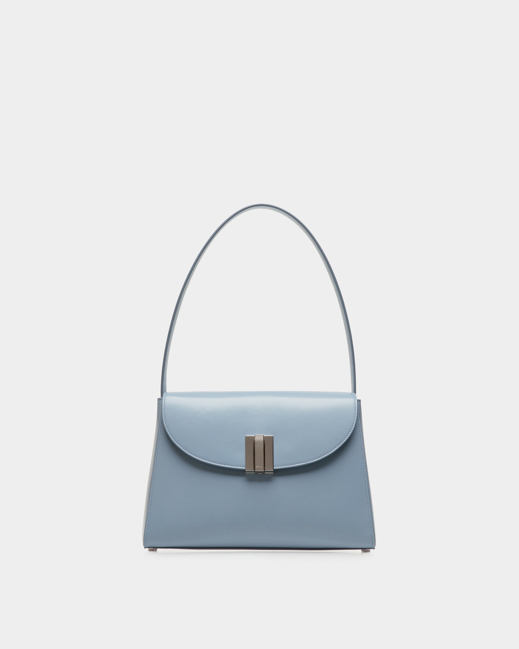 Bally Global - Bolso De Hombro Ollam De Piel Light Blue - Azul