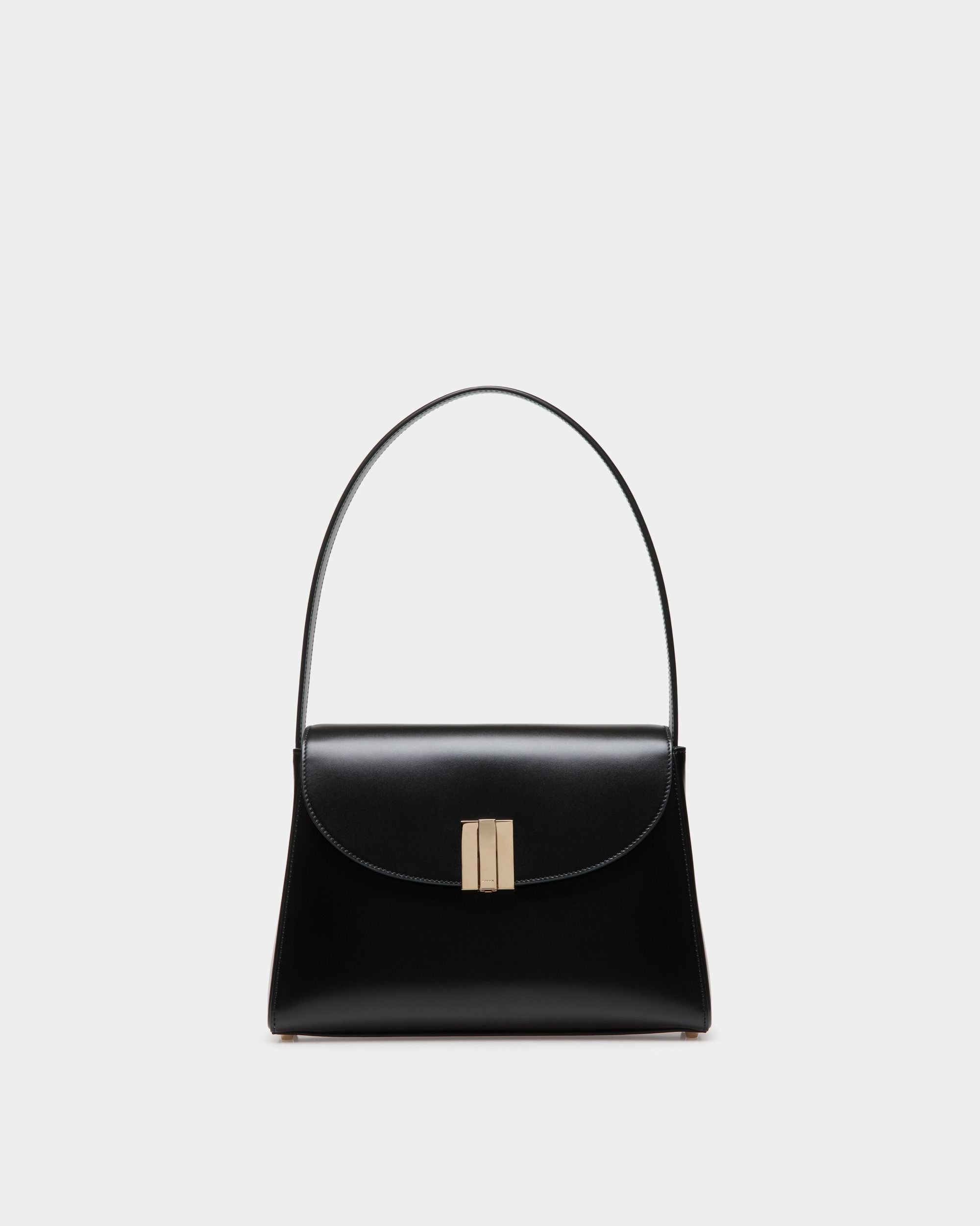 Bally Global - Sac D'épaule Ollam En Cuir Noir - Noir