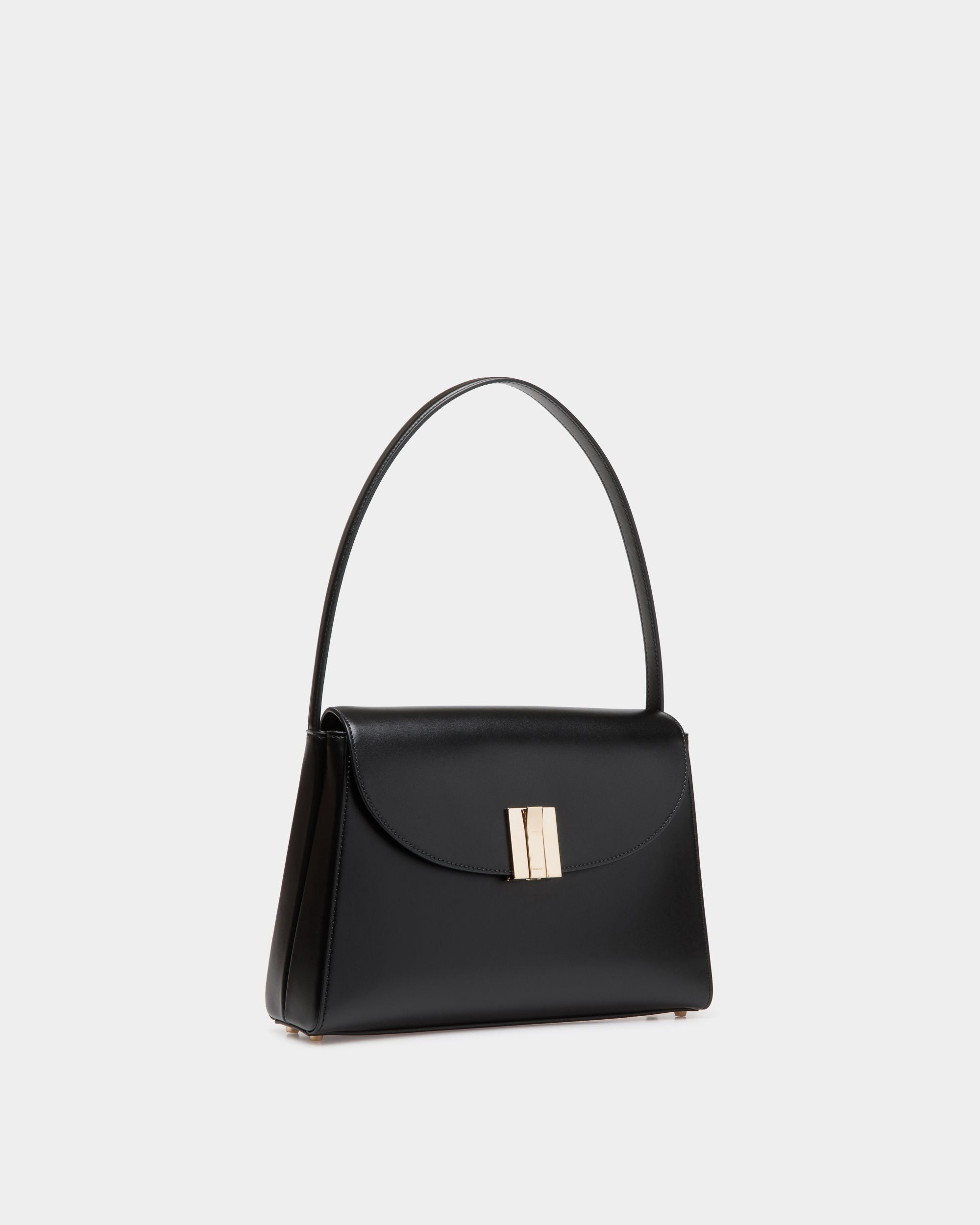 Bally Global - Sac D'épaule Ollam En Cuir Noir - Noir