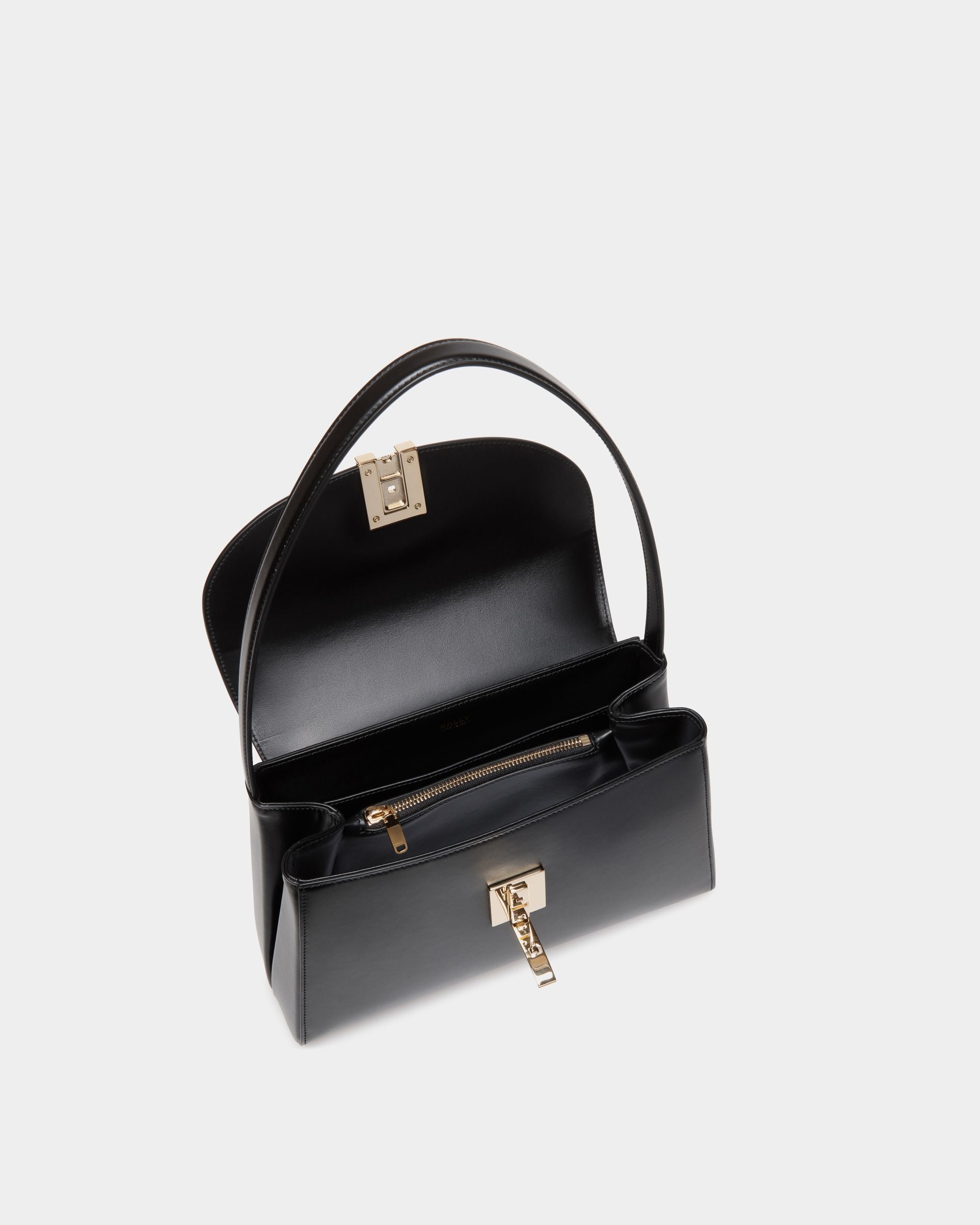 Bally Global - Sac D'épaule Ollam En Cuir Noir - Noir