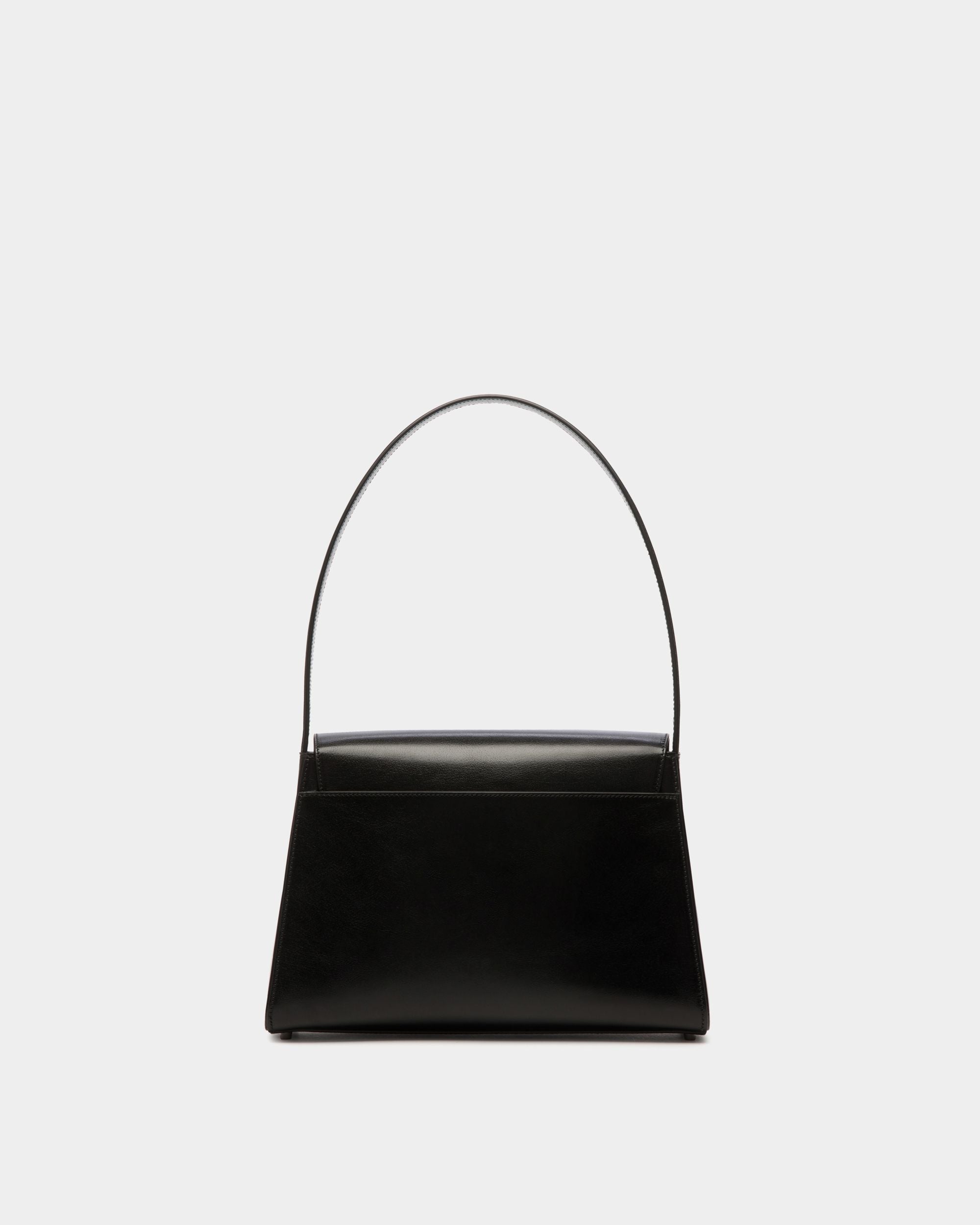 Bally Global - Ollam Shoulder Bag In Black Leather - Black