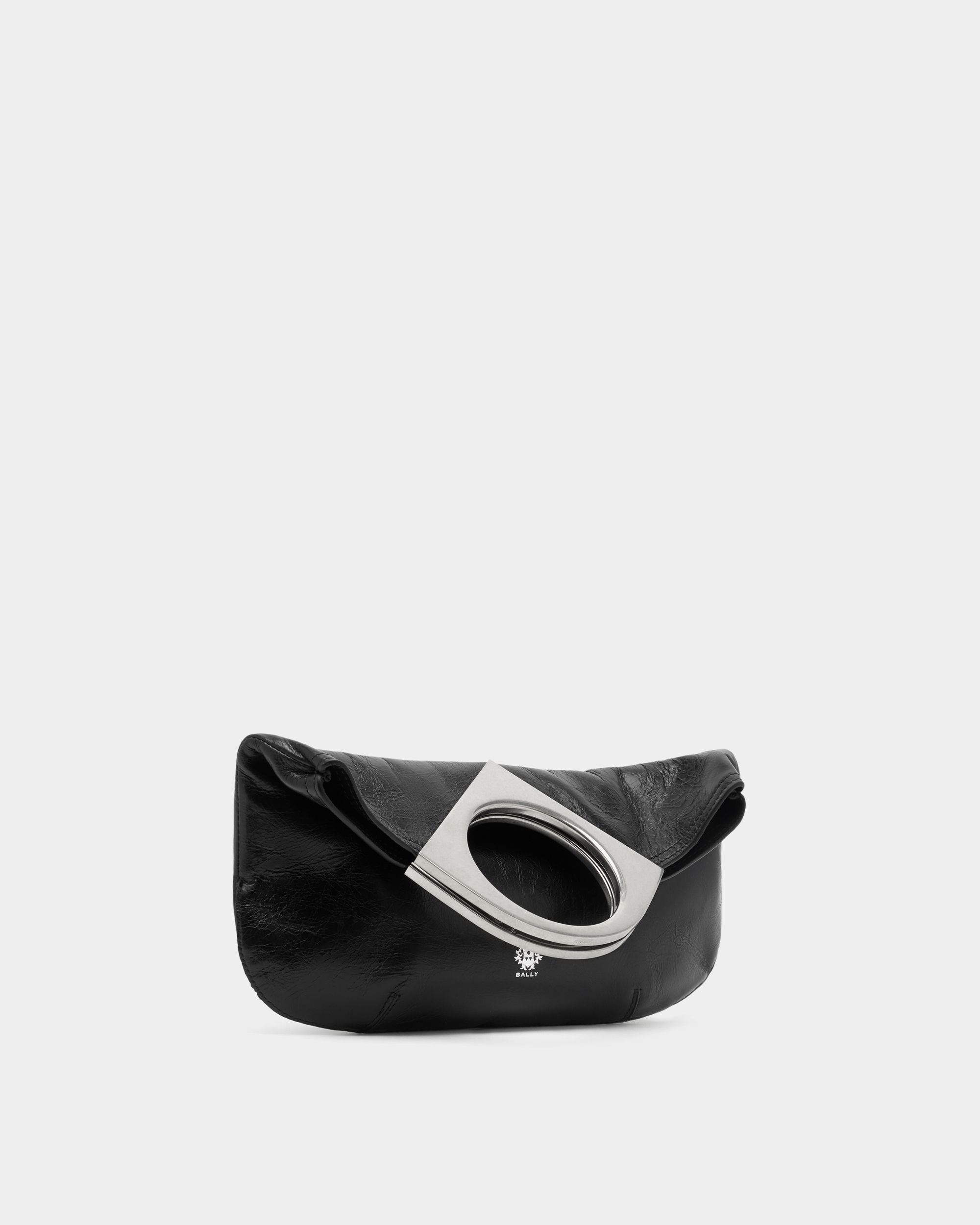 Bally Global - Anni Mini Bag in Black Leather - Black