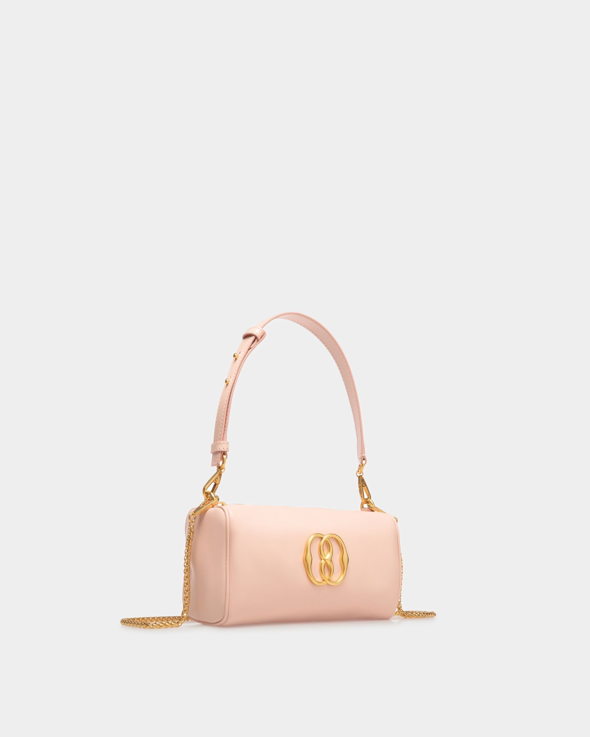 Bally Global - Minibolso Emblem De Piel En Rosa - Rosa