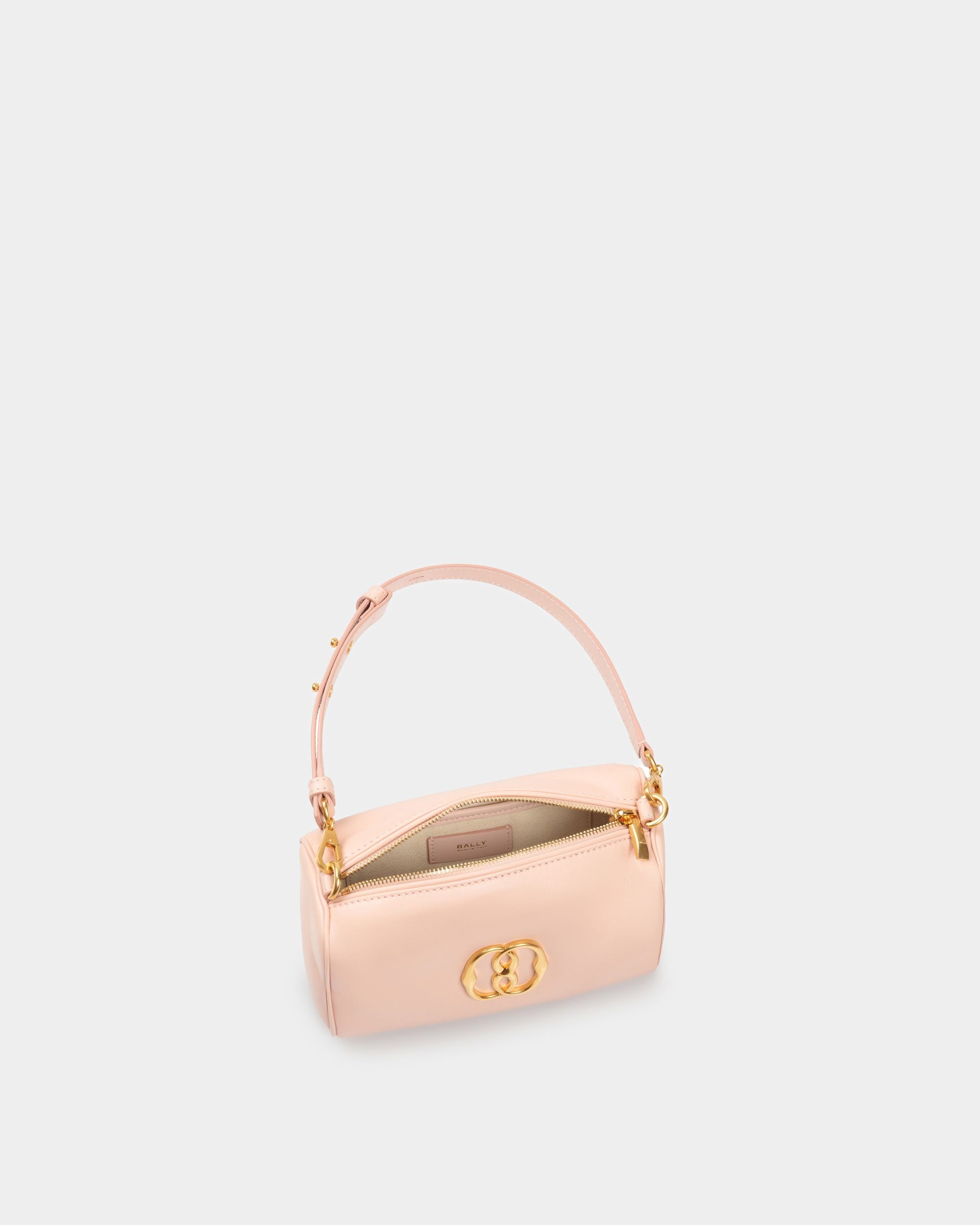 Bally Global - Minibolso Emblem De Piel En Rosa - Rosa