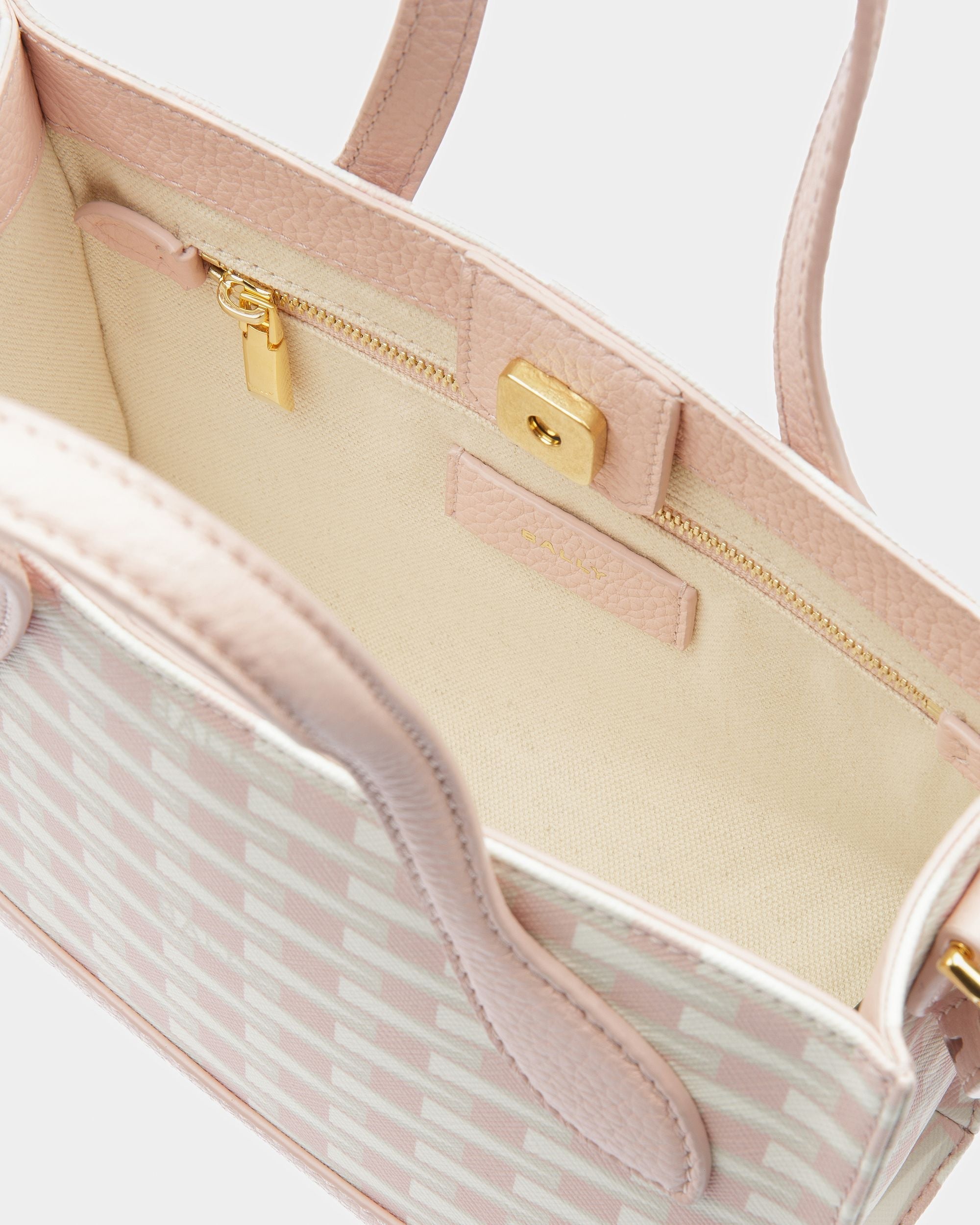 Bally Global - Pennant Minibag In Dusty Petal TPU - Pink