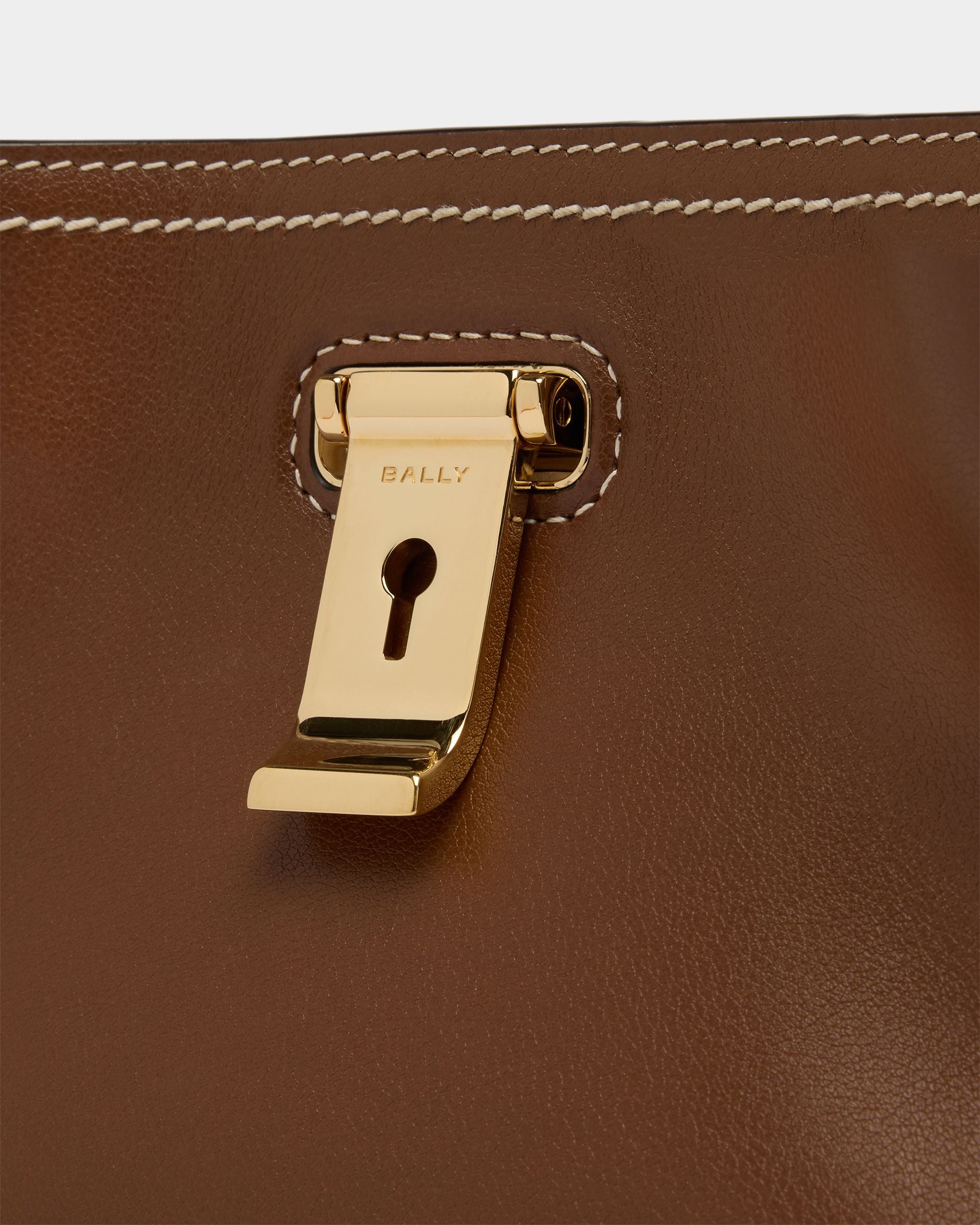 Bally Global - Lock Me Minibag in Brown Leather - Brown
