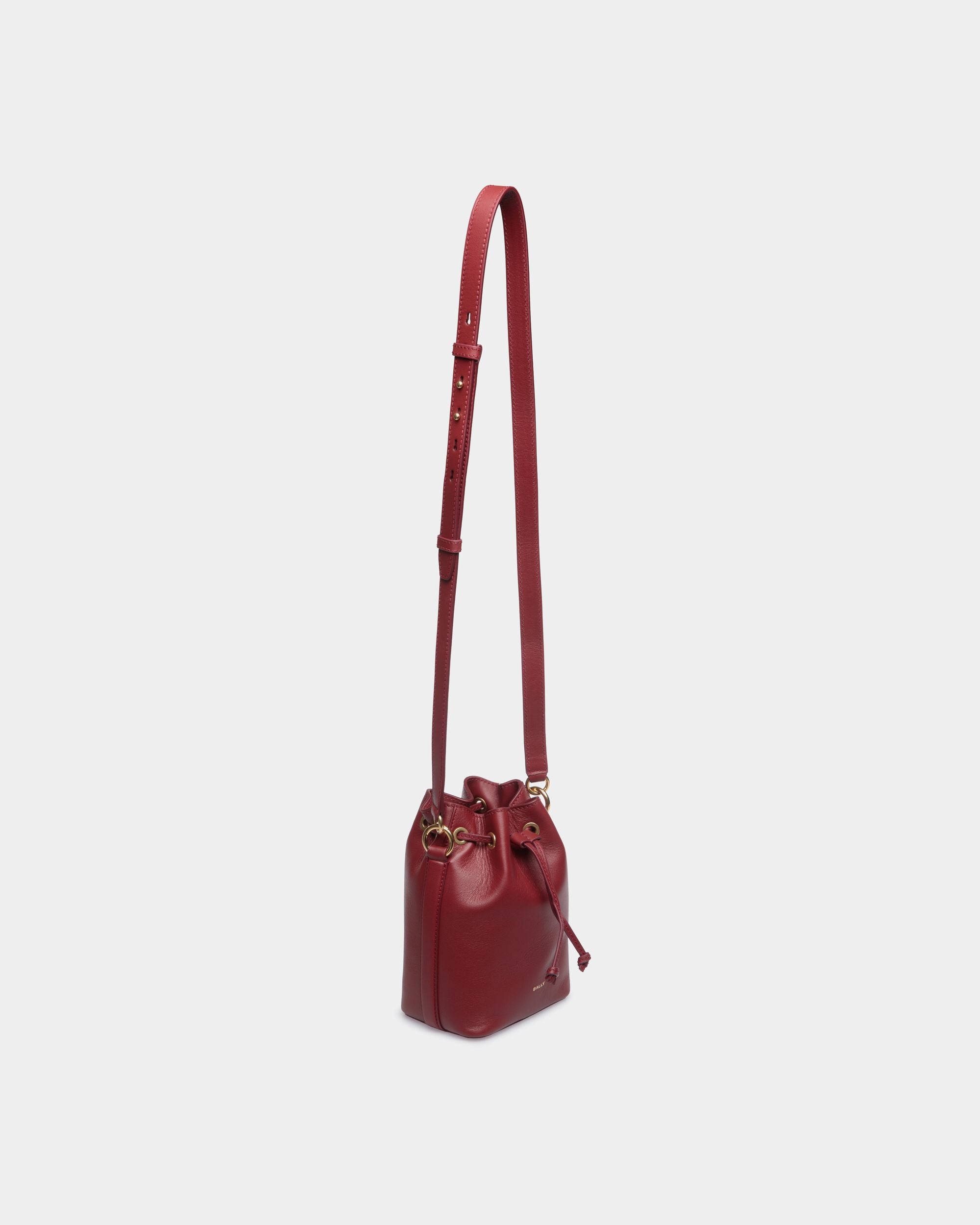 Bally Global - Code Bucket In Red Bovine - Red