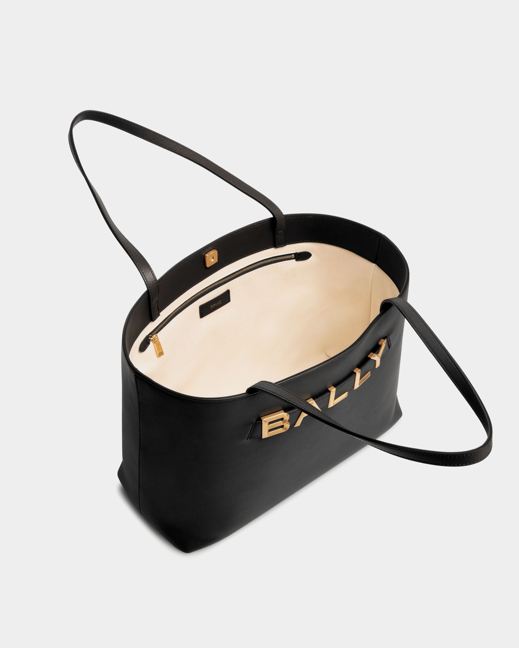 Bally Global - Bally Spell Tote Bag in Black Leather - Black