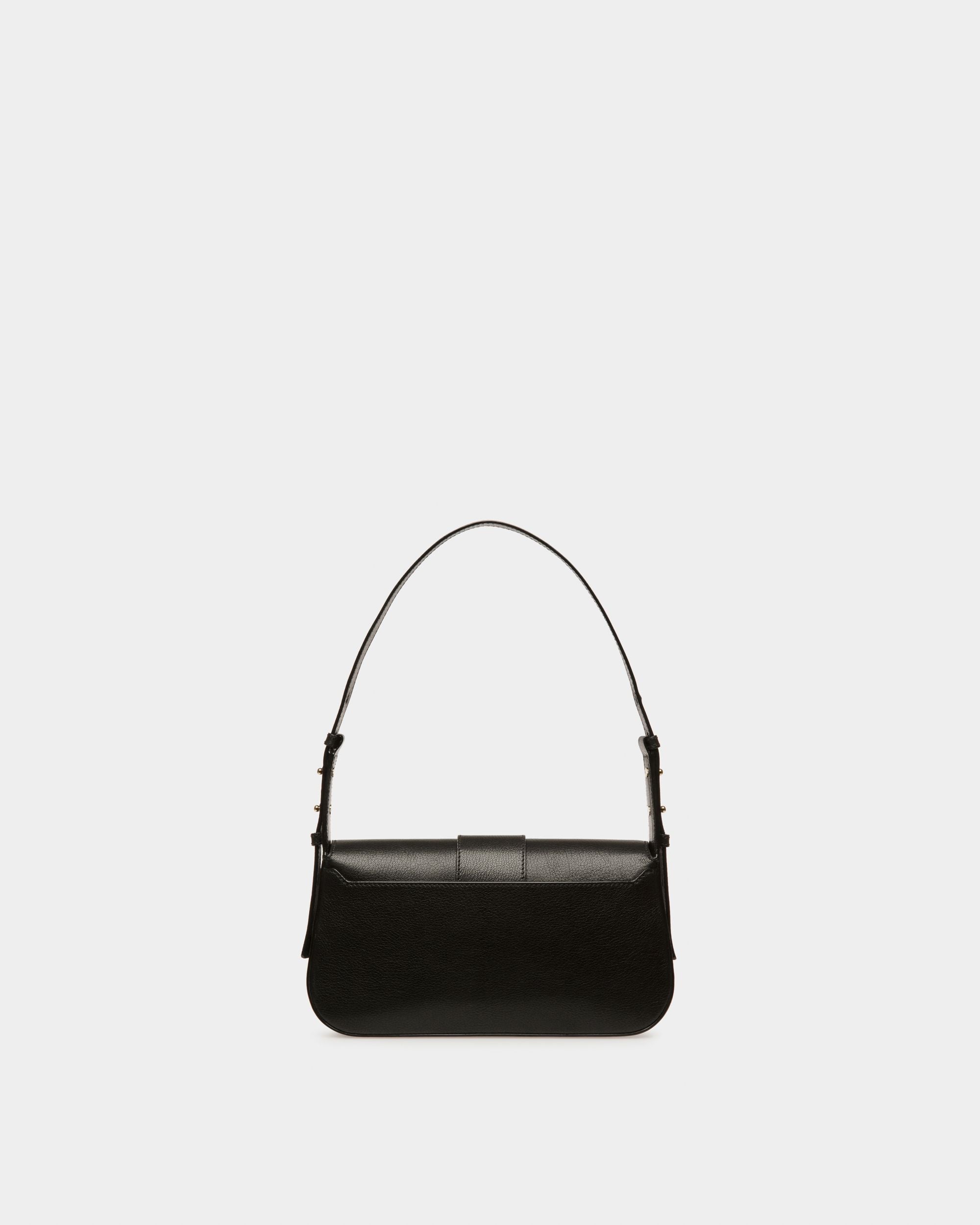 Bally Global - Jadha Leather Shoulder Bag In Black - Black